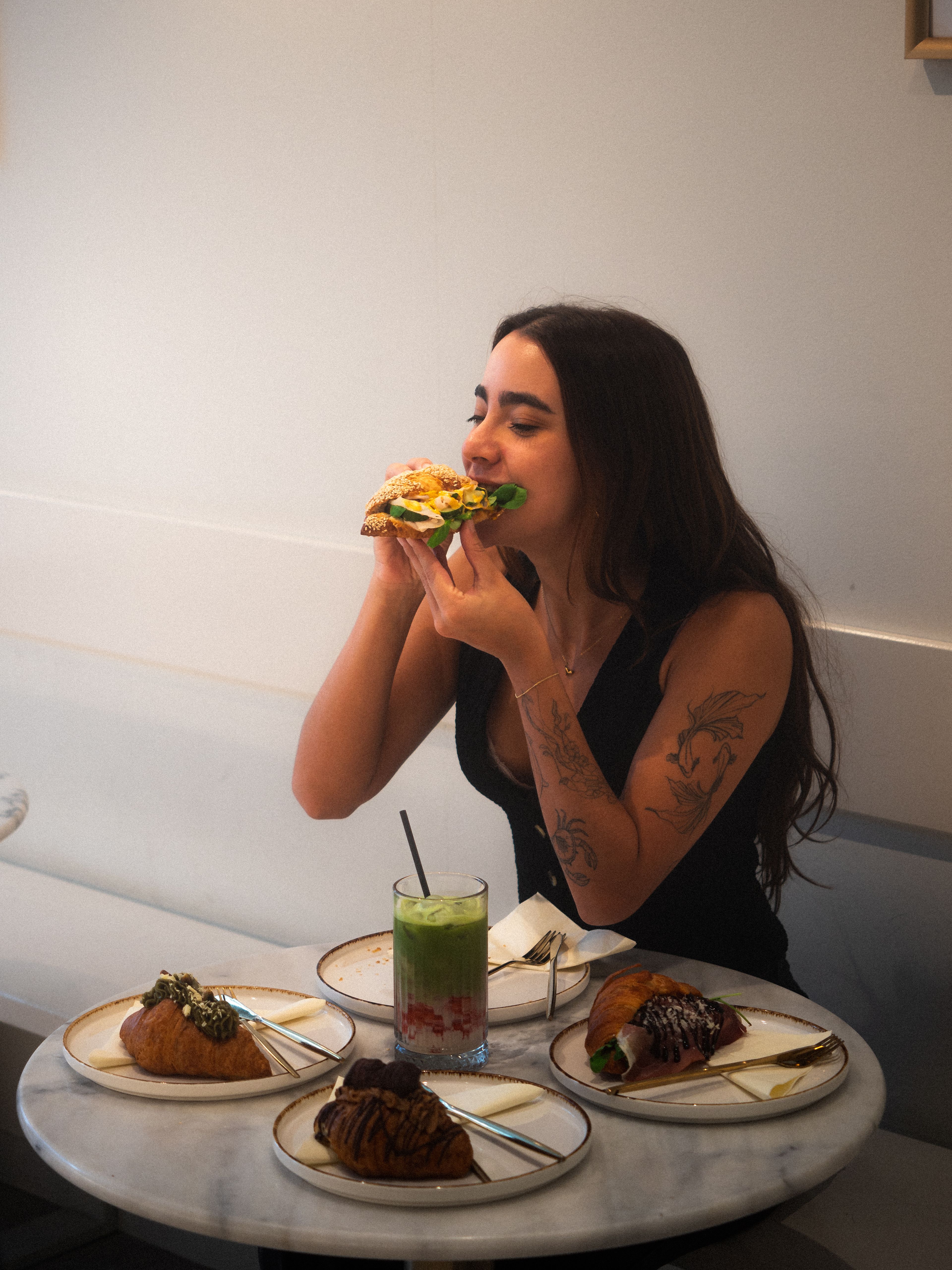 Luiza Sabaini Costa in Madame Croissant Amsterdam