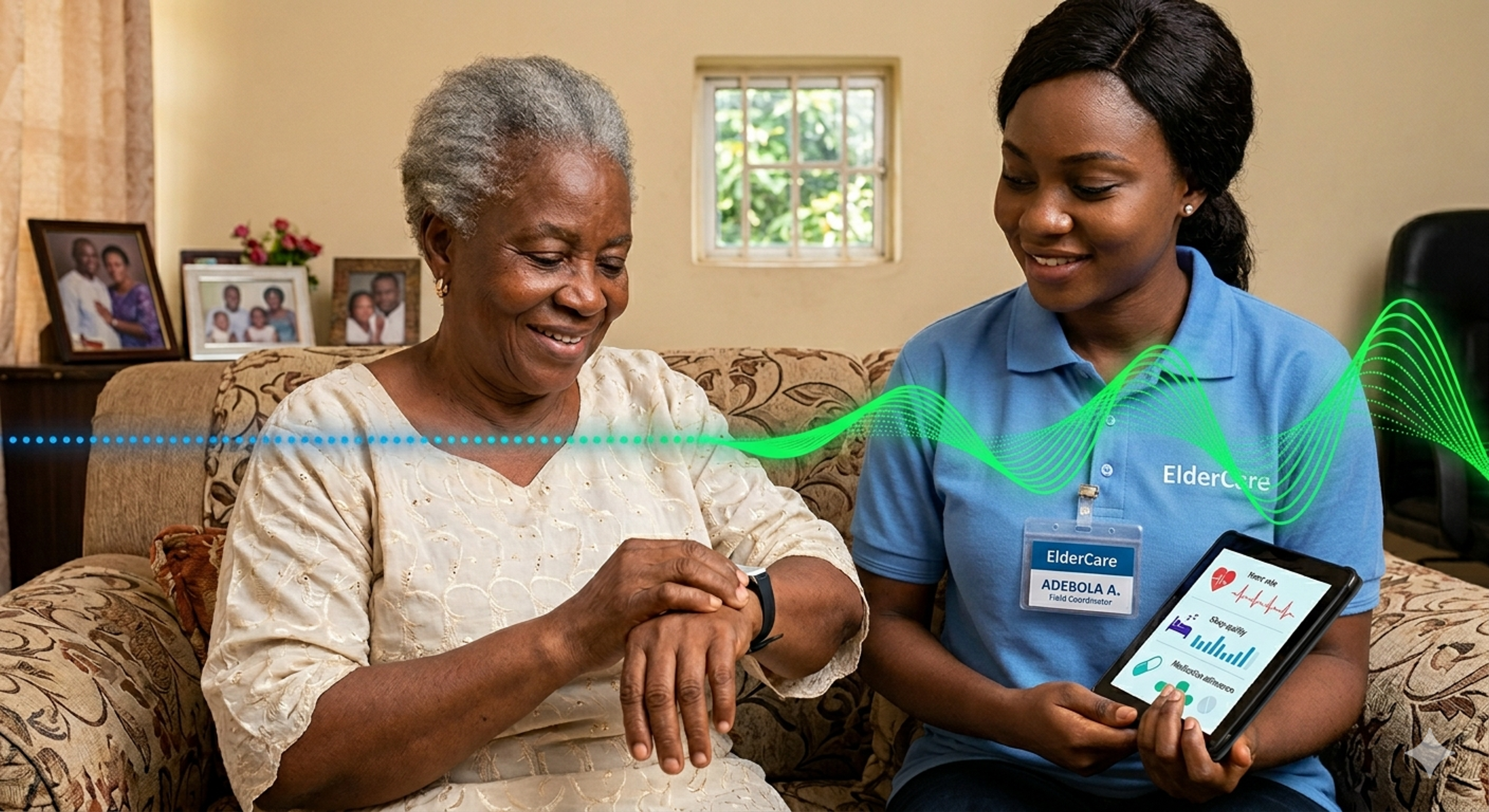 Most of what happens to elderly people between clinic visits never gets recorded. Structured eldercare monitoring turns daily signals into health intelligence.