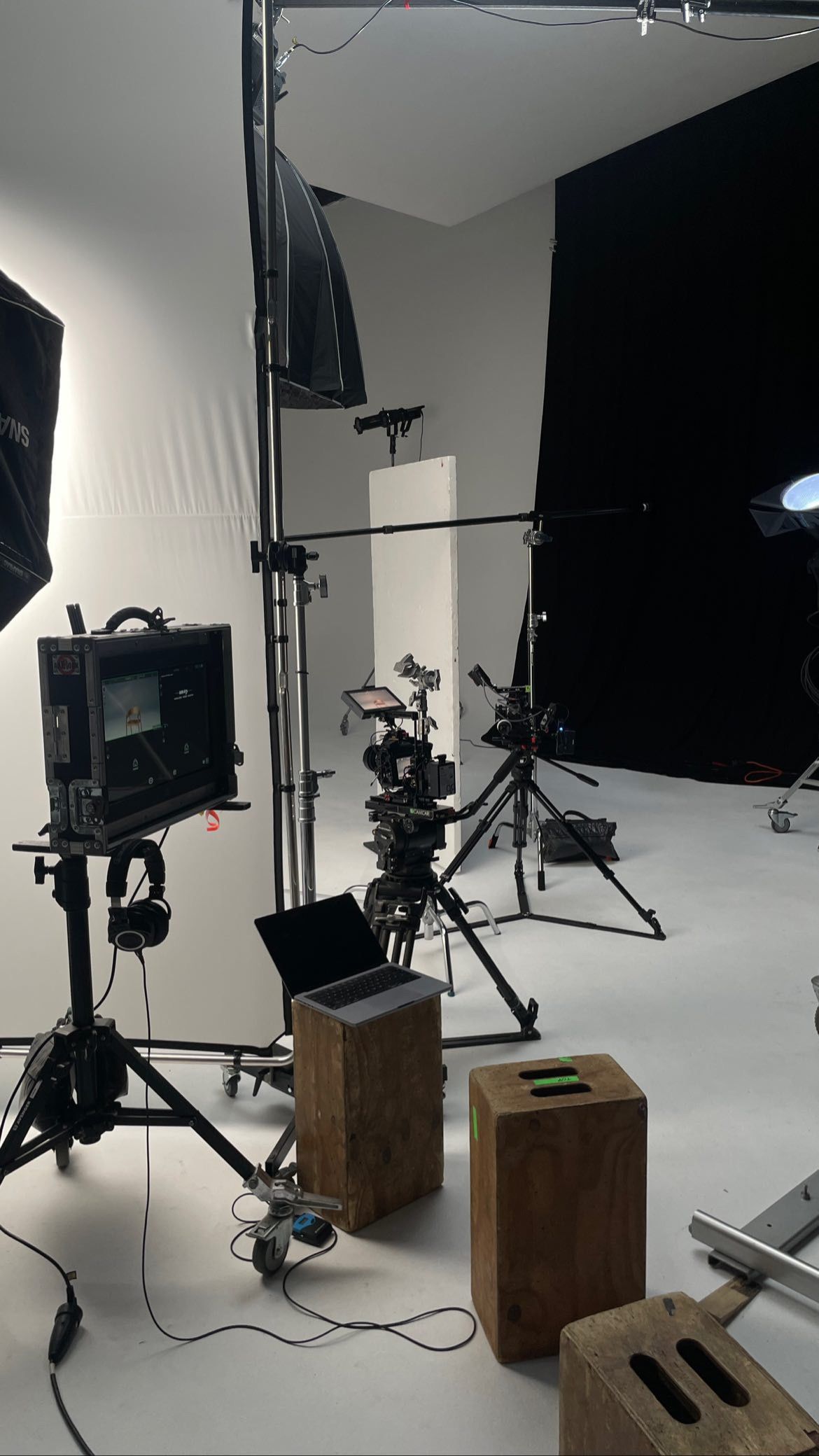 studio interview set