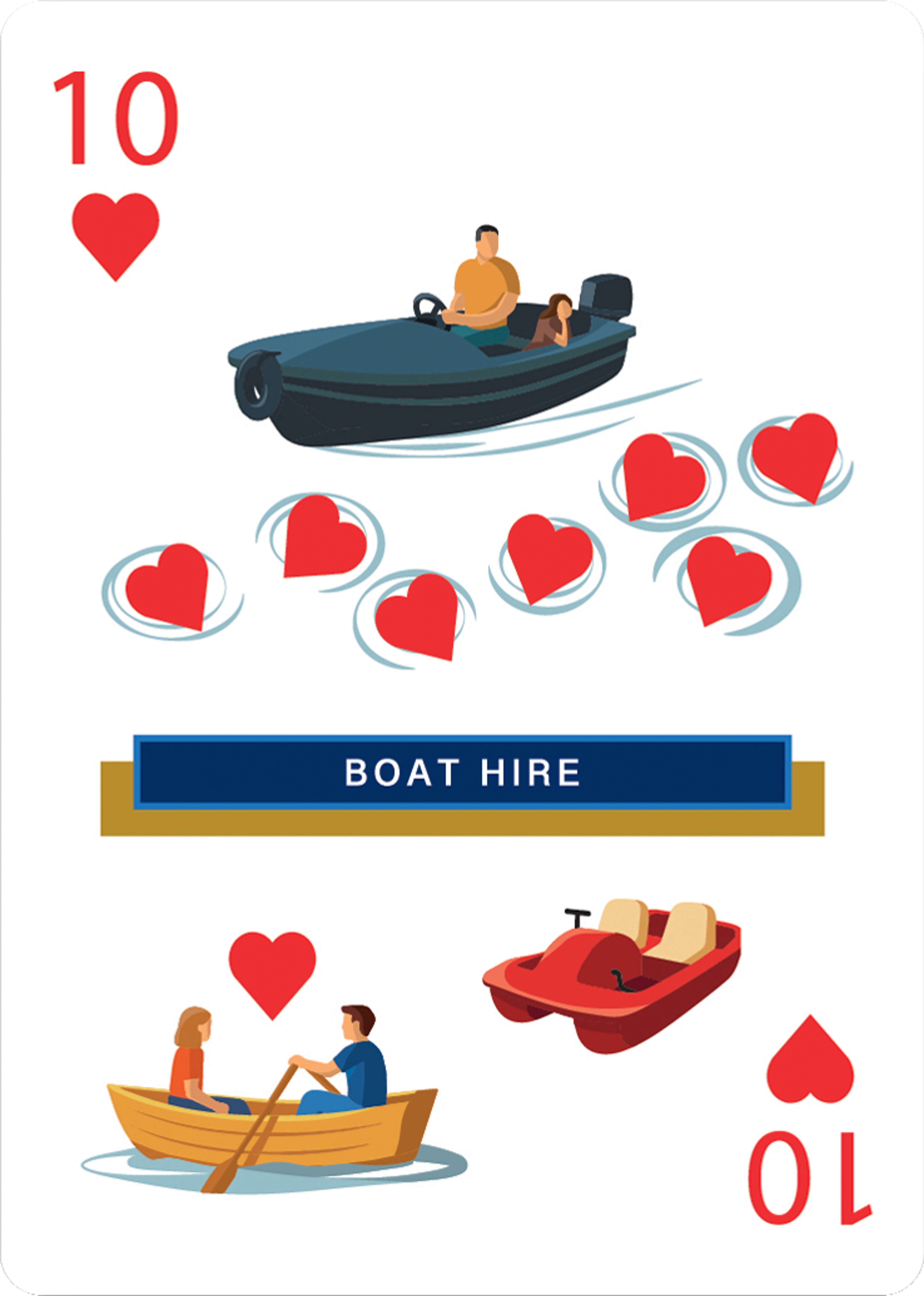 Boat Hire — 10 of Hearts