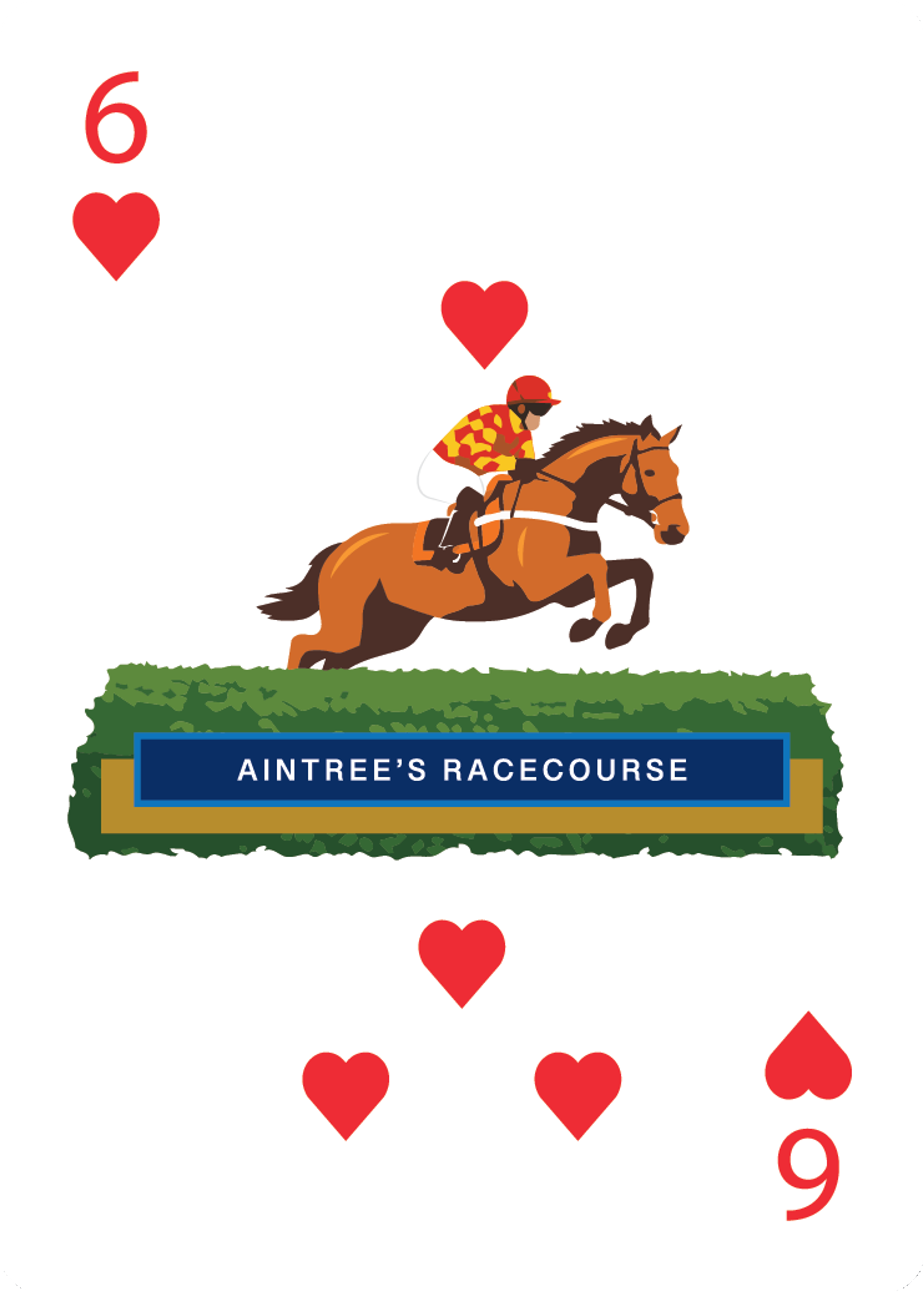 Aintree's Racecourse — 6 of Hearts