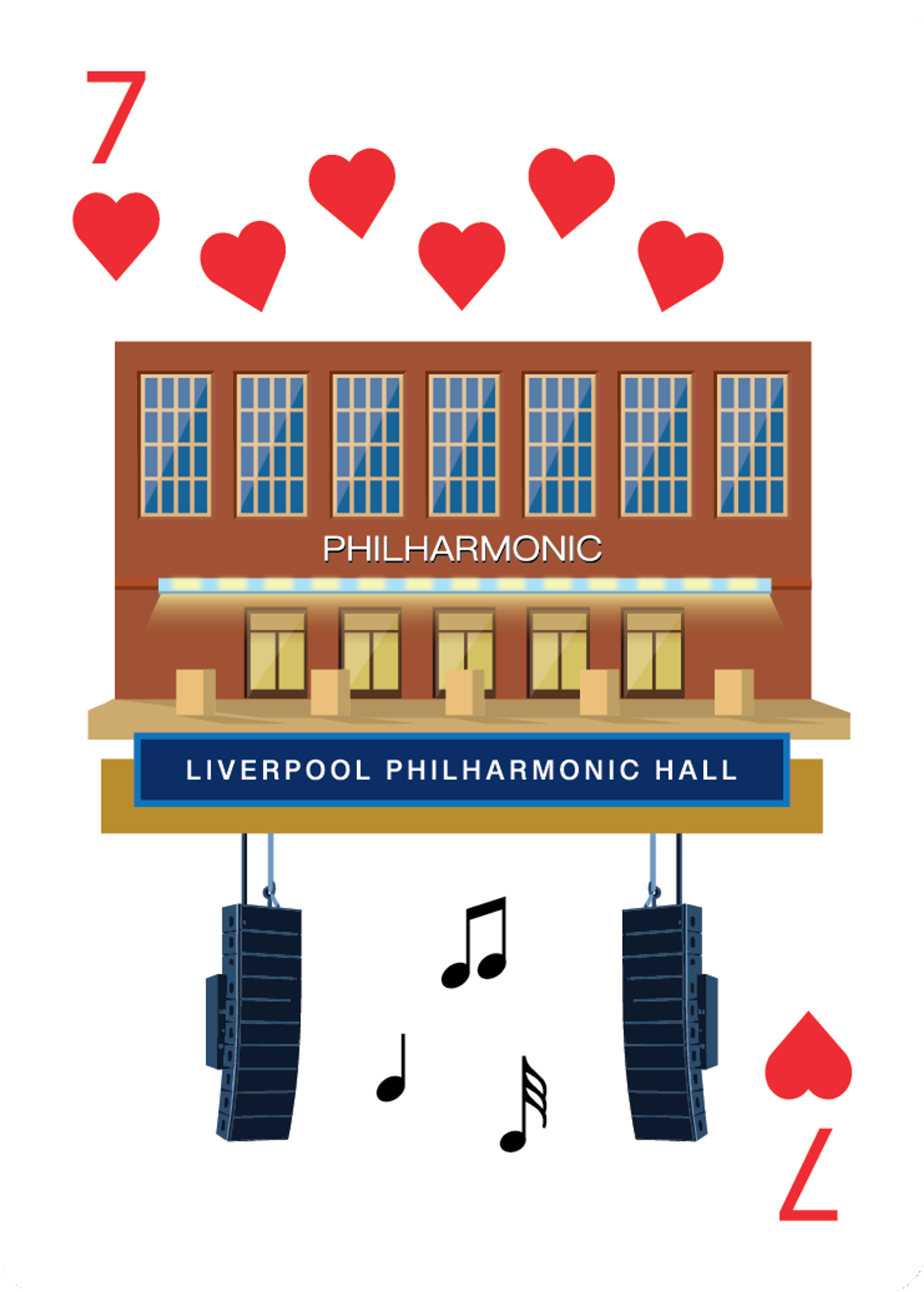 Liverpool Philharmonic Hall — 7 of Hearts