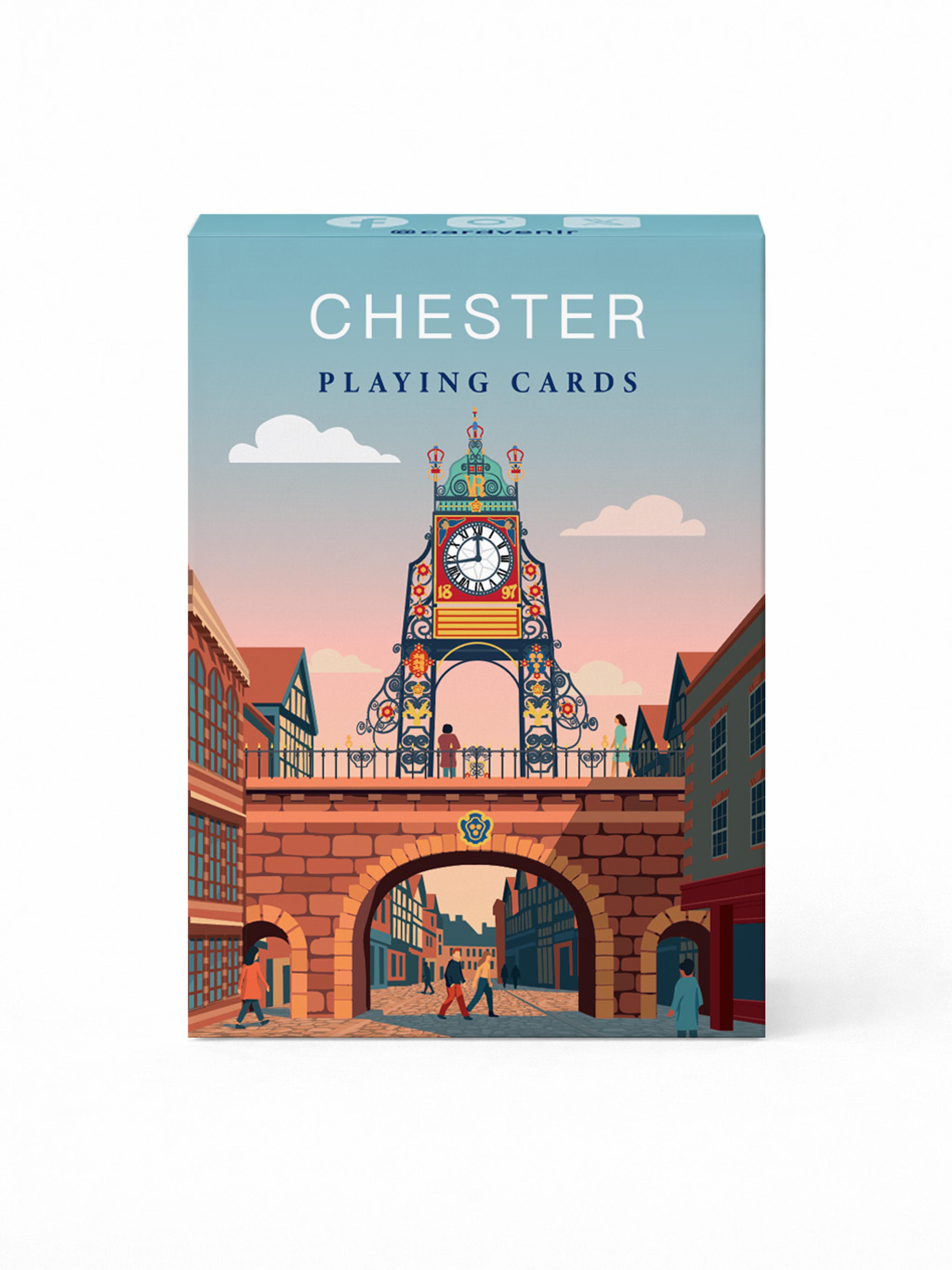 Chester playing cards pack