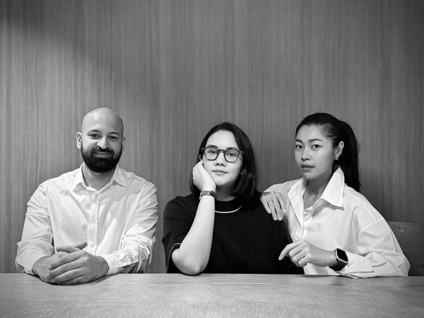 The PM:AG team: Adeel Gilani, Raktiboon Wongthong and Pireeya Sutthiphitak