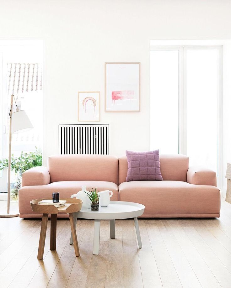 A bright Scandinavian living room by PM:AG