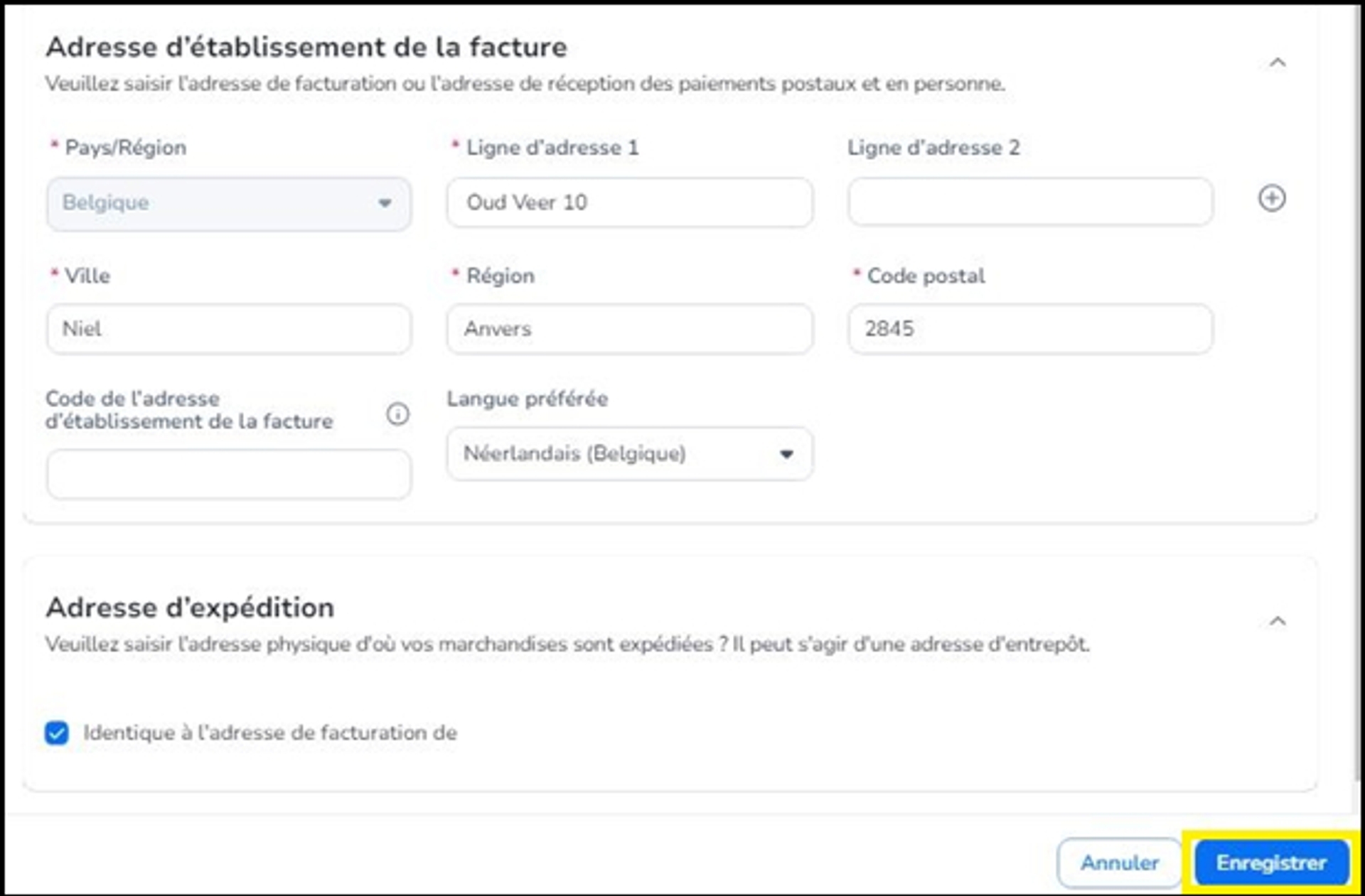 Screenshot Coupa -