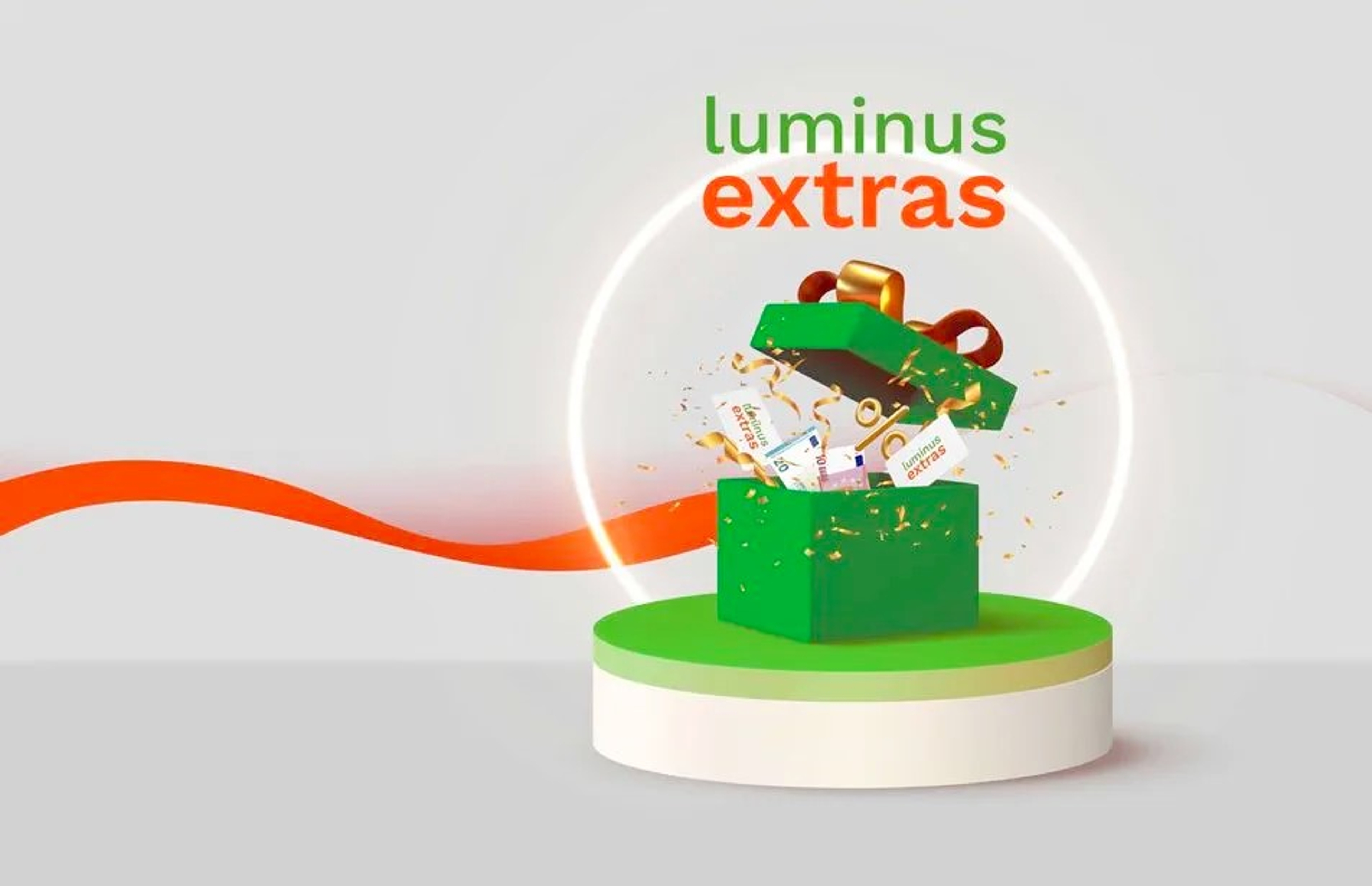 Encore plus d'avantages, de réductions et de promotions avec Luminus Extras