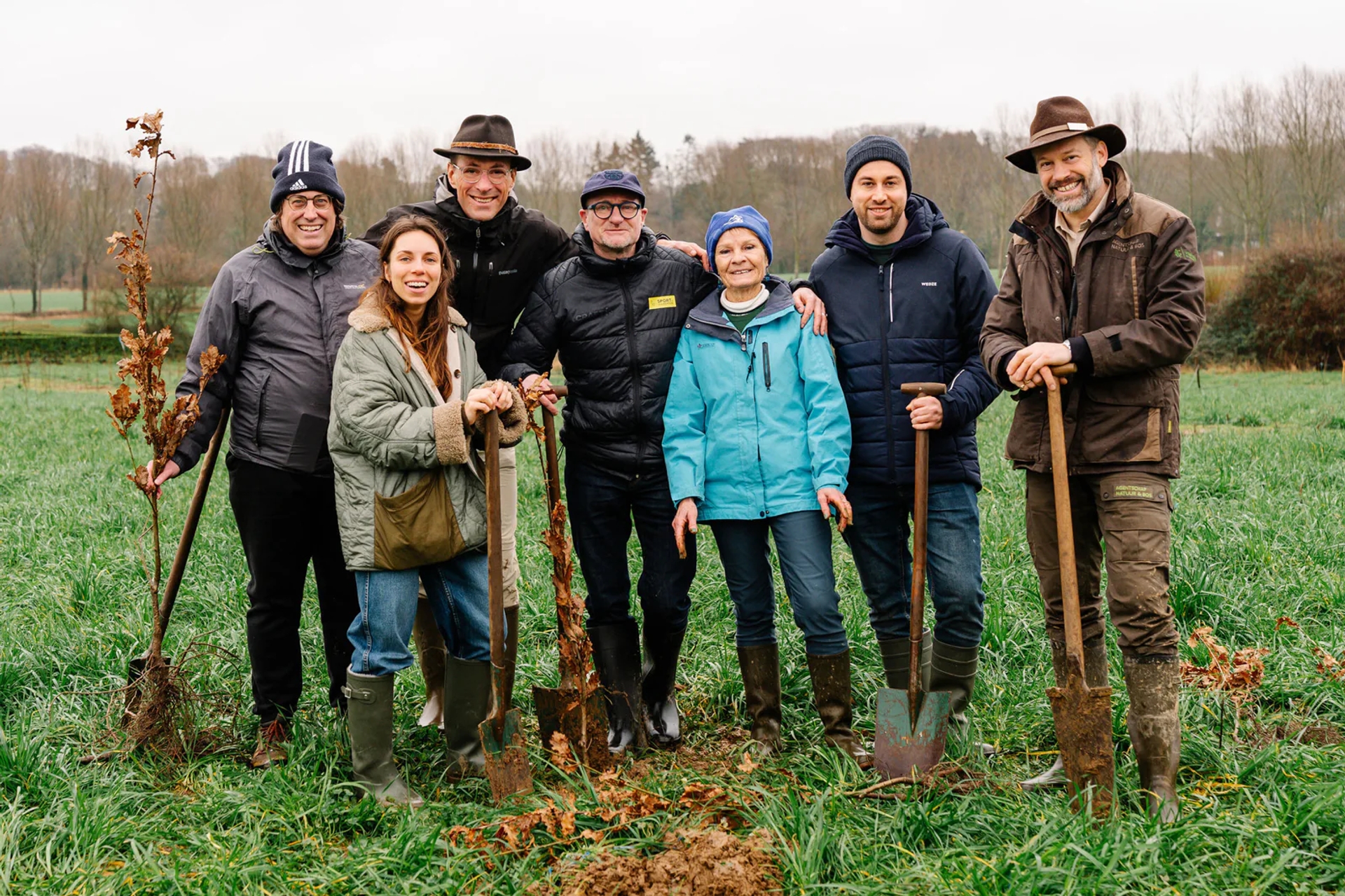 Un 15e bois pour Luminus et le Jane Goodall Institute Belgium, 3 300 arbres pour Hal