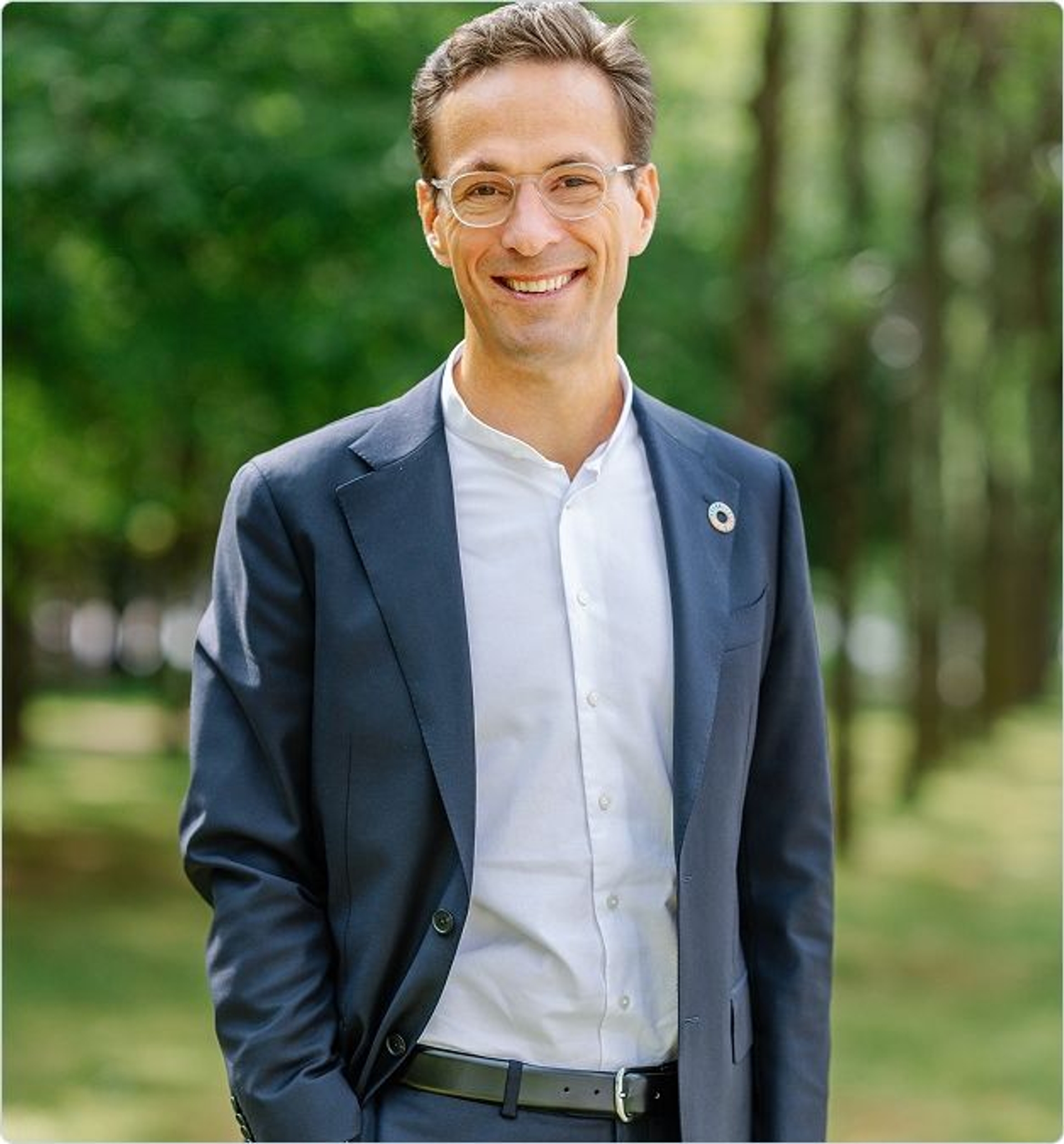 Portret van Grégoire Dallemagne CEO van Luminus