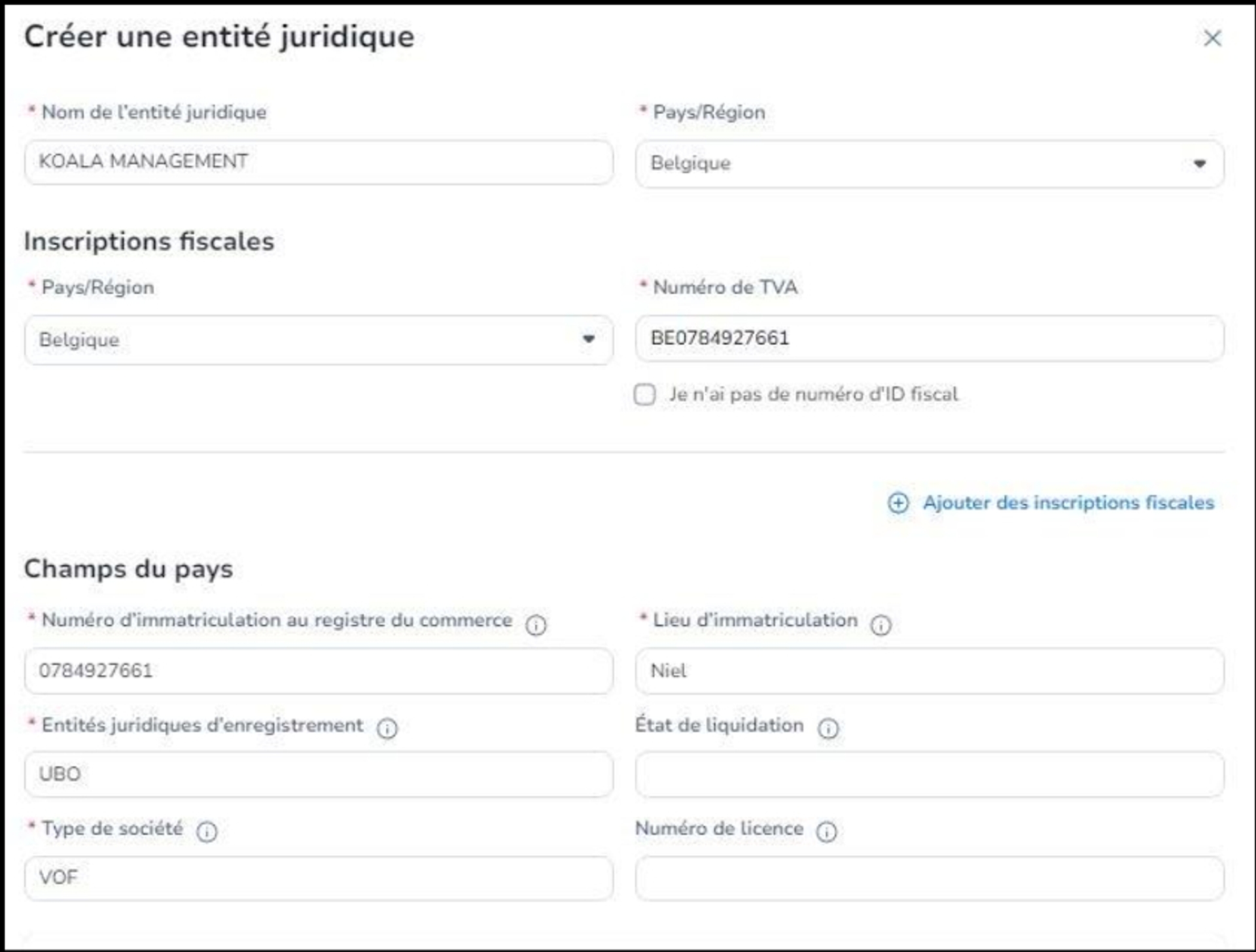 Screenshot Coupa -