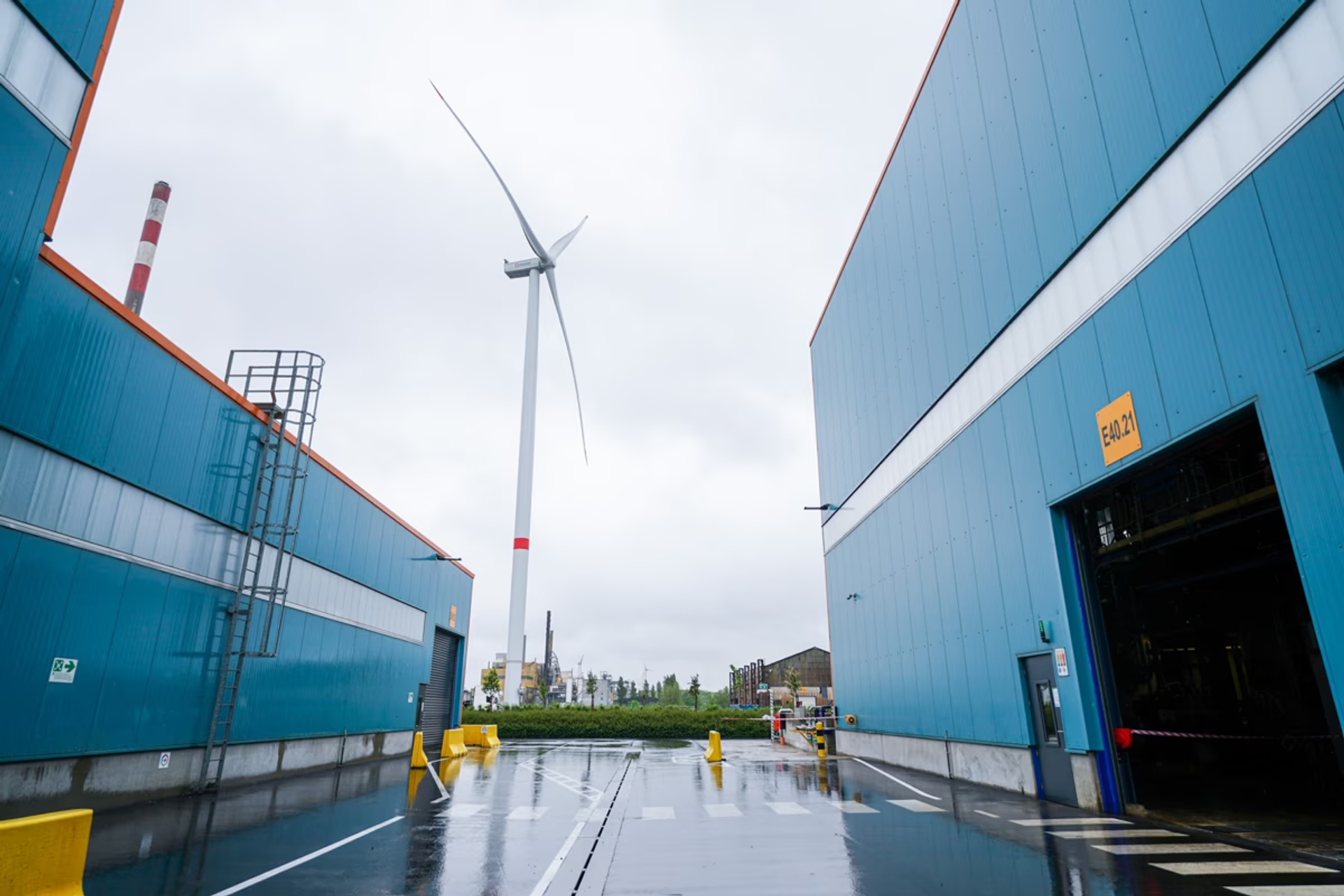 Een project van 5 nieuwe windturbines in Braine-le-Comte