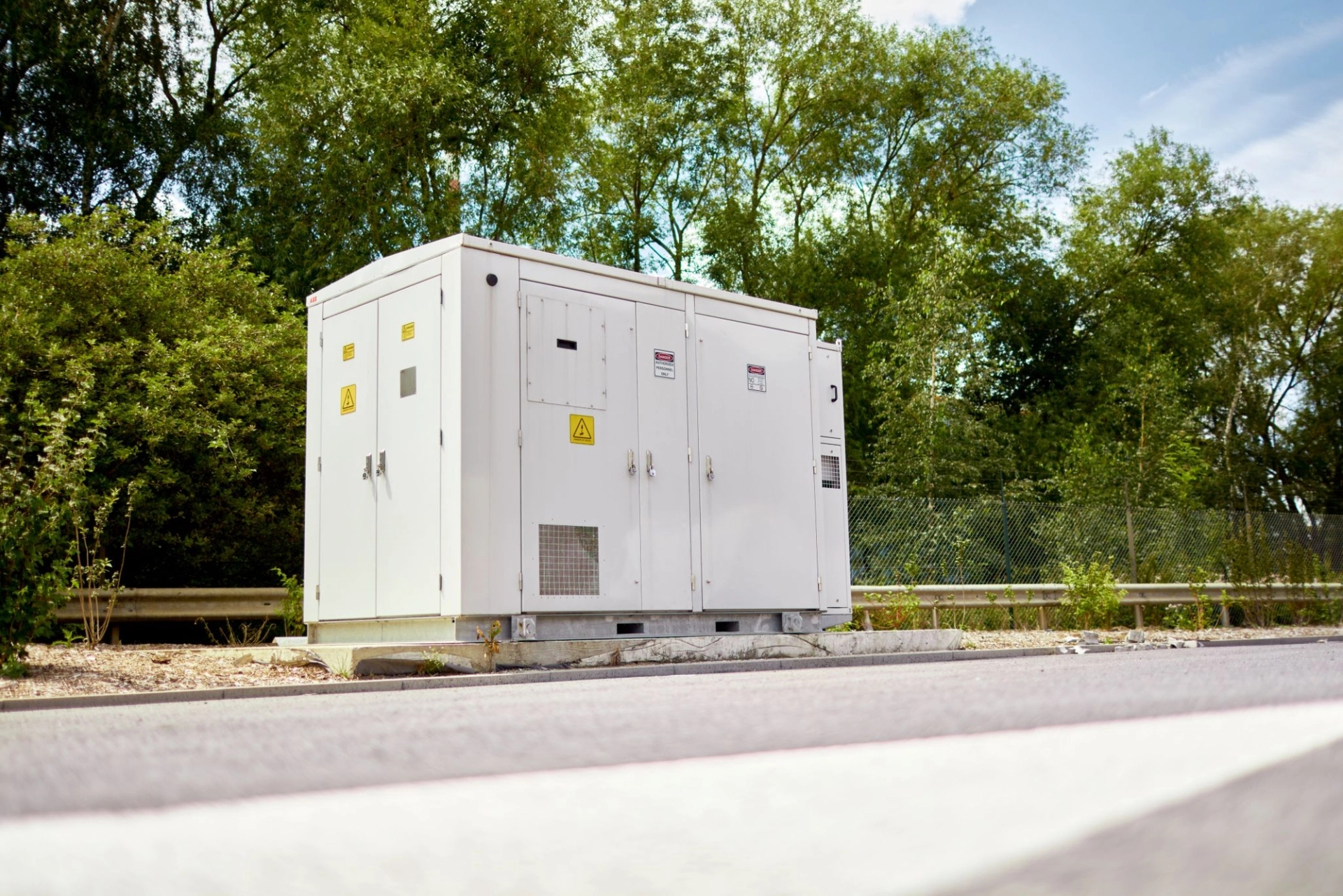 Cabine haute tension