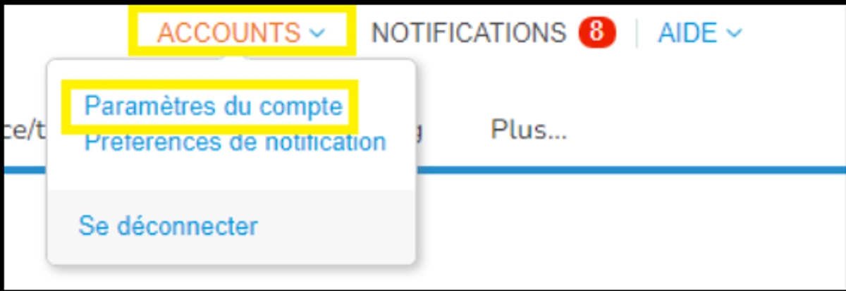 Screenshot Coupa -