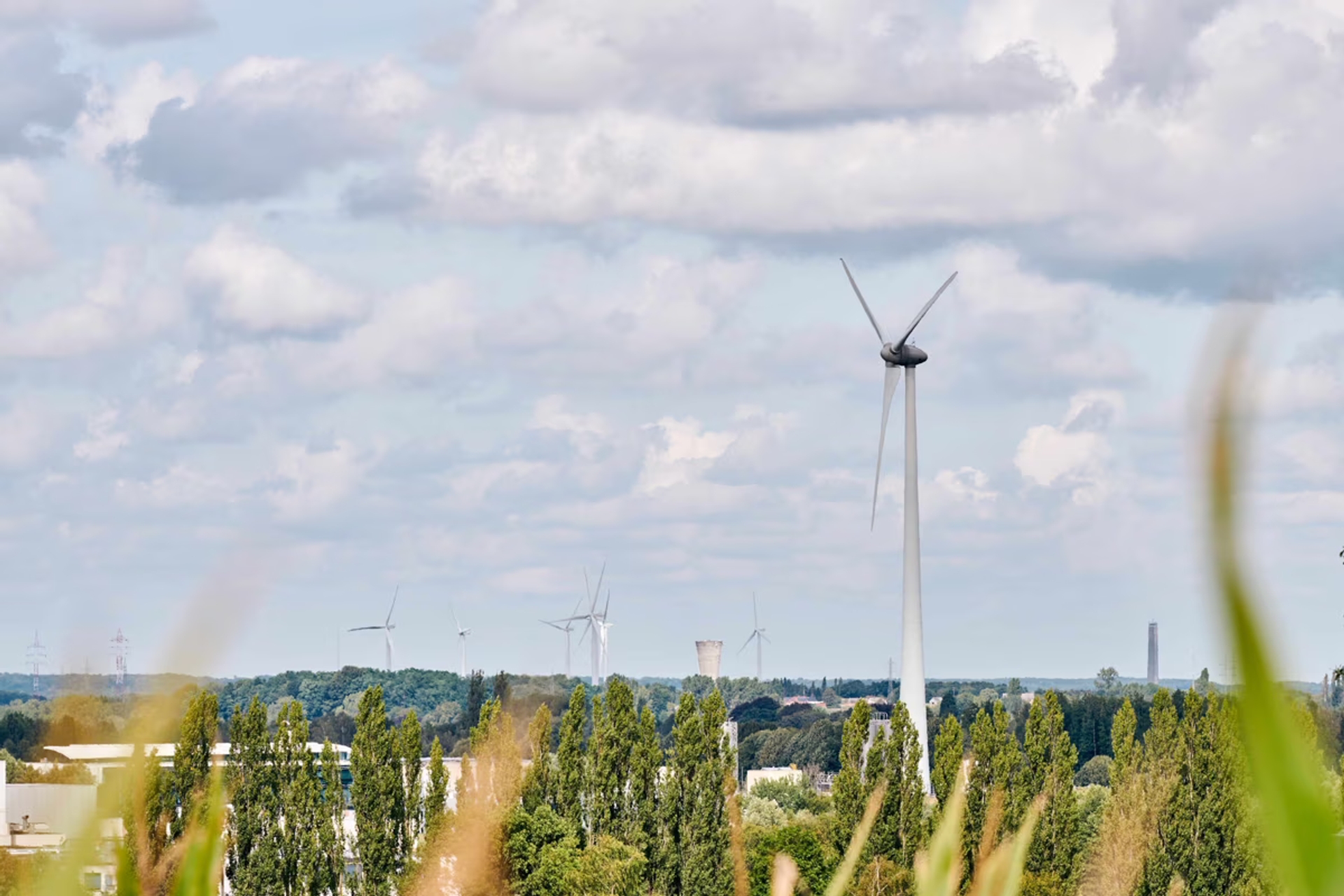 Een project van 2 nieuwe windturbines in Fernelmont
