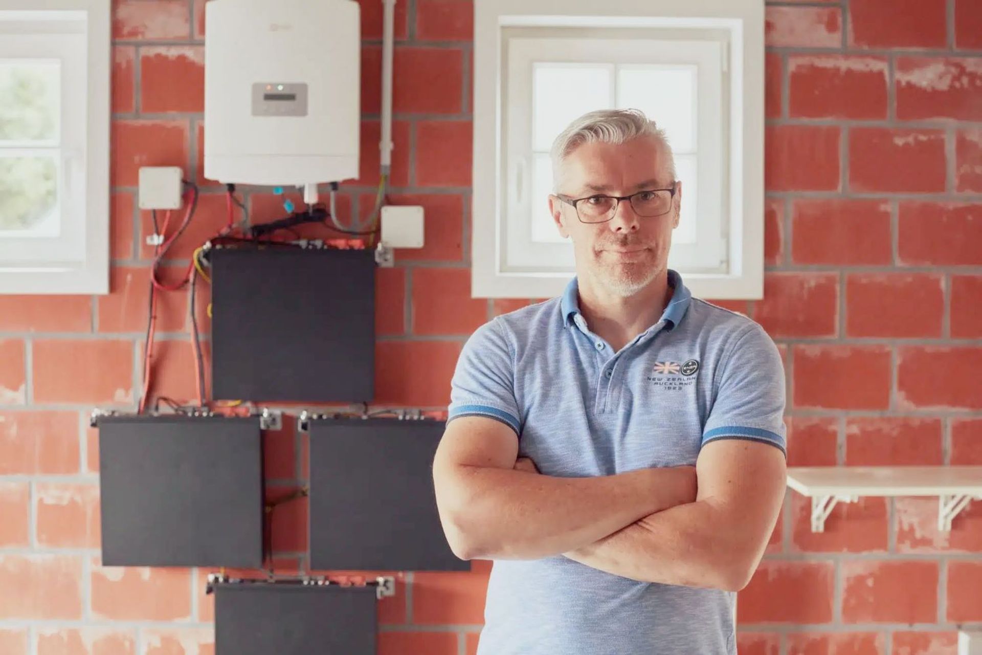 Patrick vertelt over de plaatsing van zijn thuisbatterij