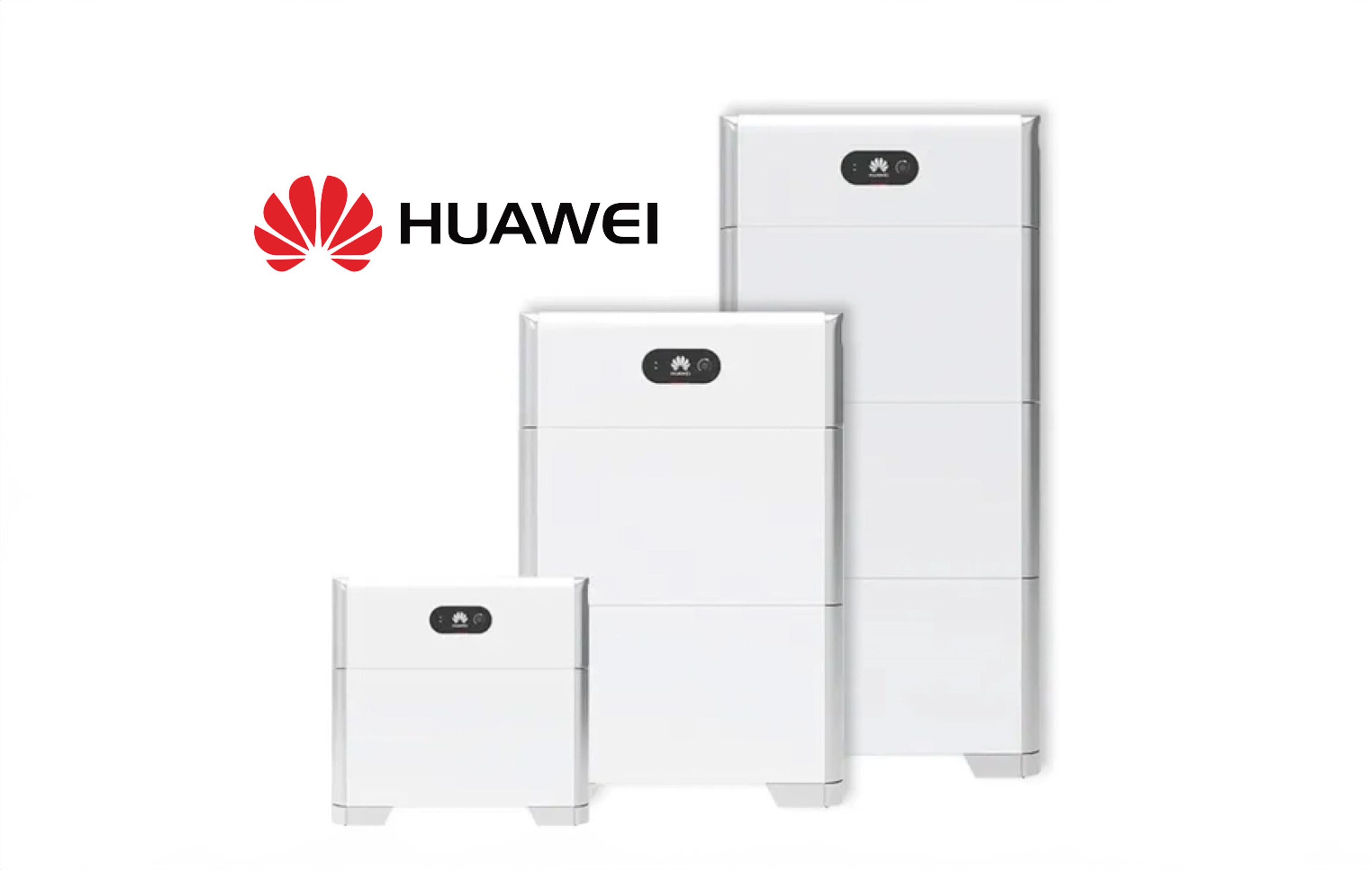 De thuisbatterijen van Huawei