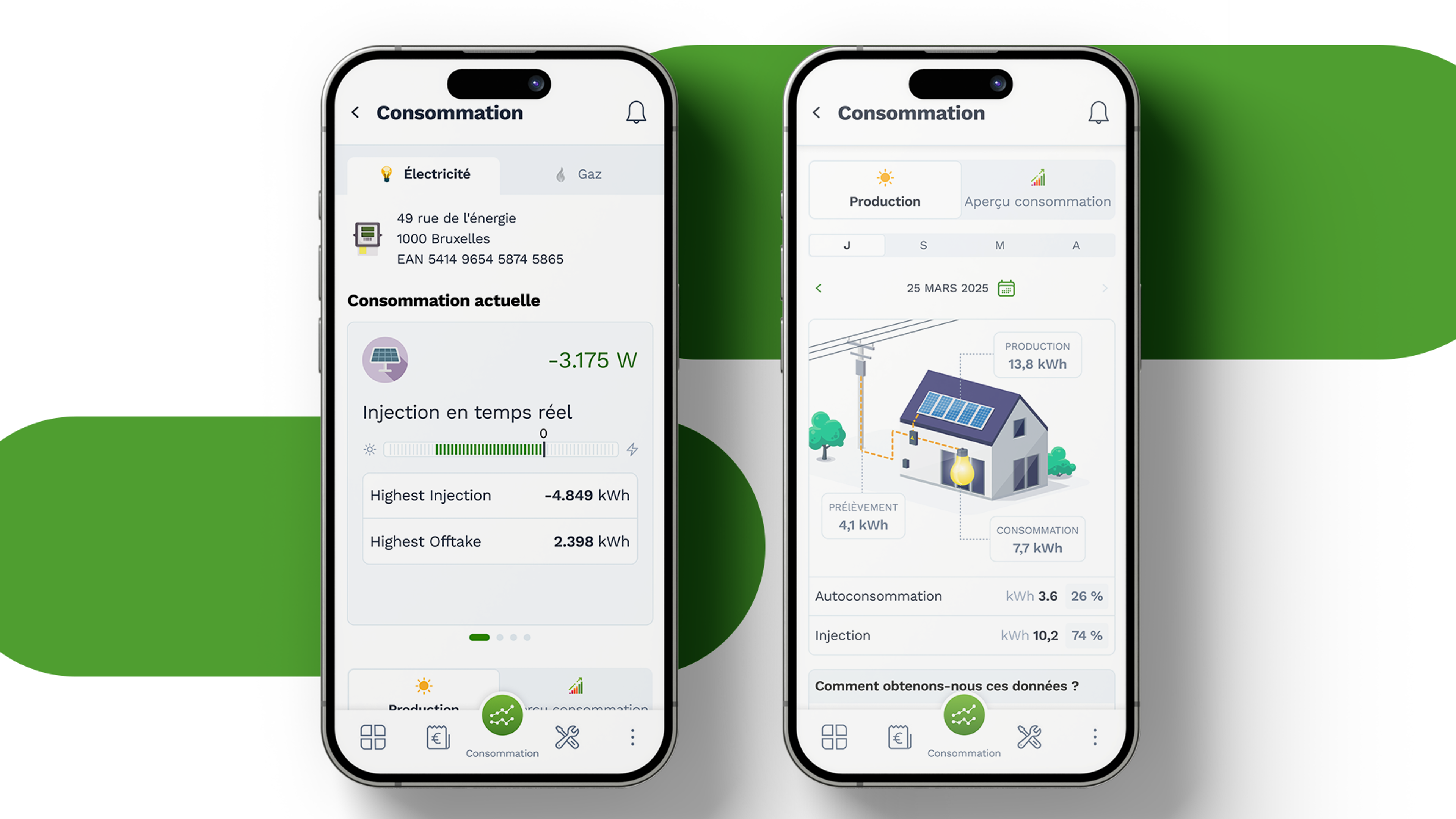 Ecran de EnergyControl Monitor pour améliorer son autoconsommation