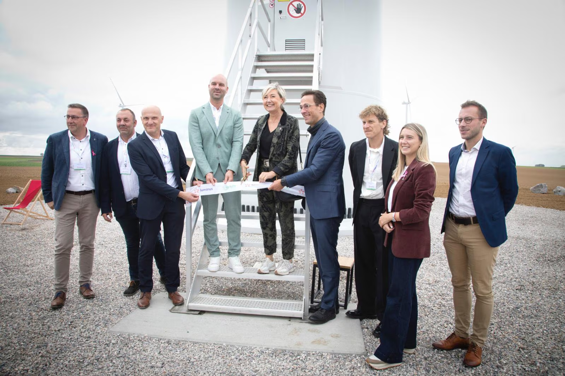300 windturbines, 807 MW en een vermindering van meer dan 400.000 ton CO₂ per jaar: een historische mijlpaal voor Luminus.