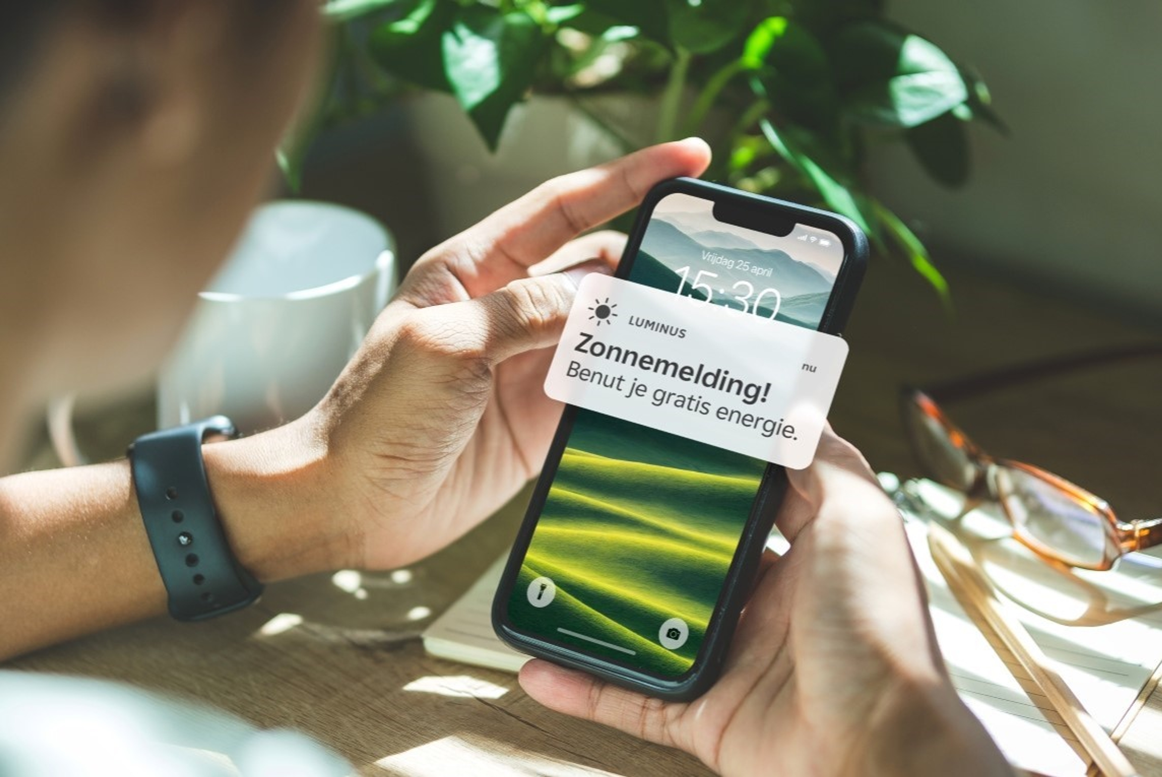 EnergyControl Monitor: screenshot van feature in de app: laden op zonne-energie