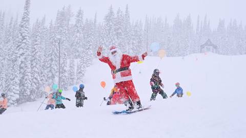 Ski With Santa