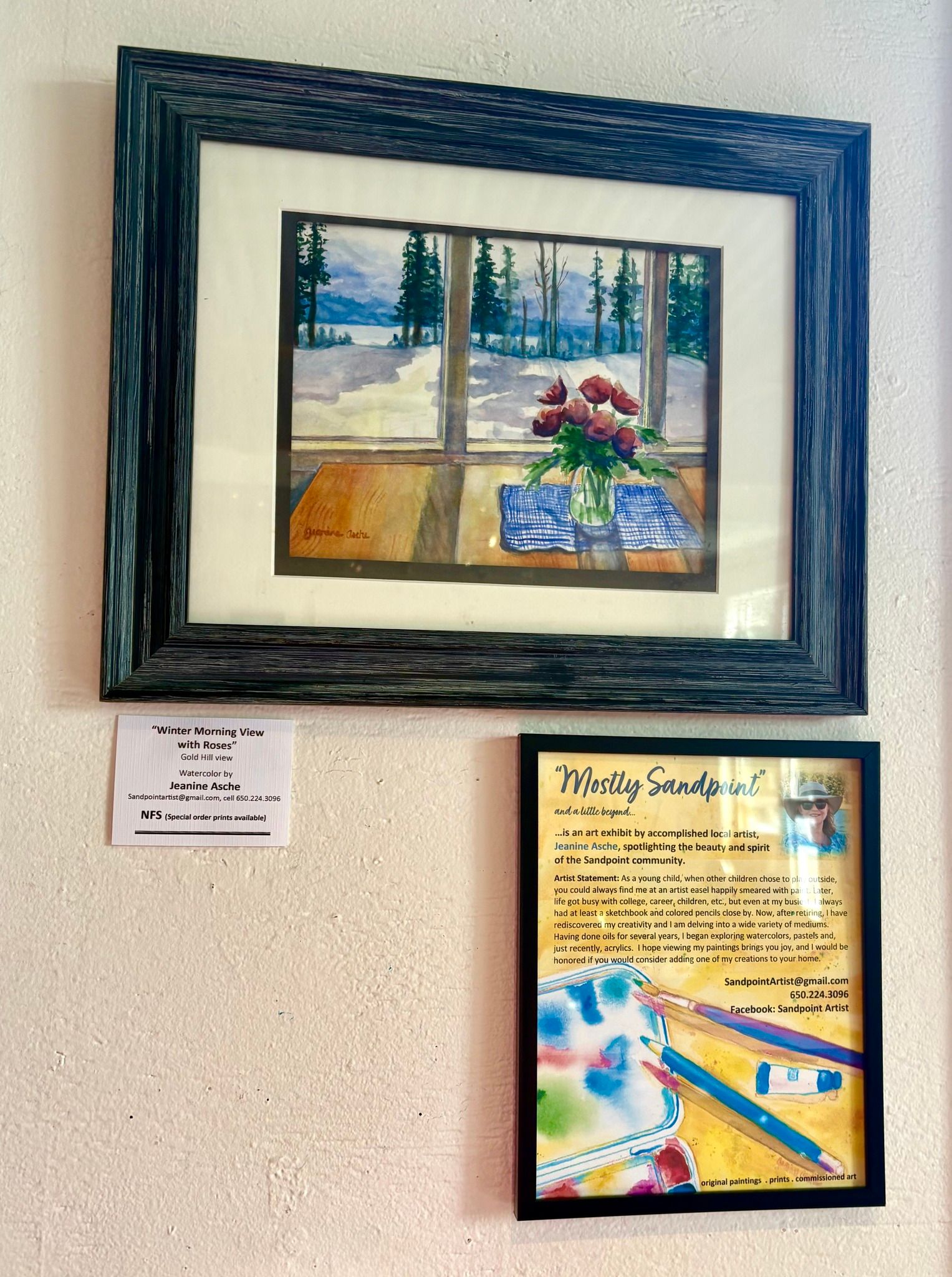 Mostly Sandpoint Artist Reception for Jeanine Asche