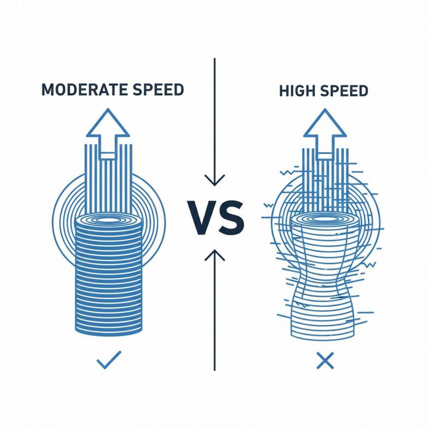 Operator adjusting controls on a slitting machine, highlighting the trade-off between speed and quality in a slitting machine comparison