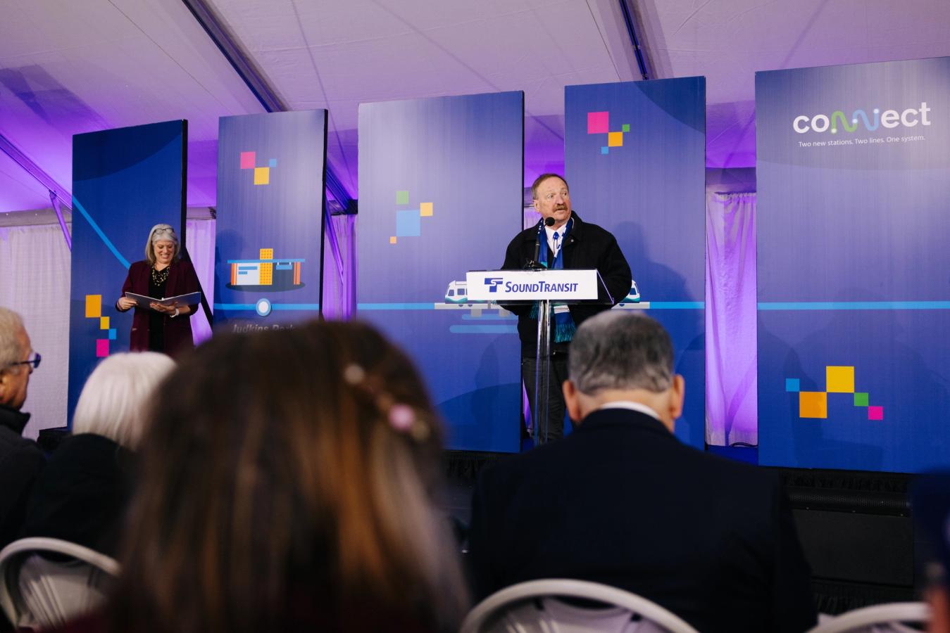 crosslake opening - stage backdrop