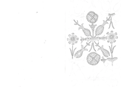 bocet en lapiz sobre foli blanc