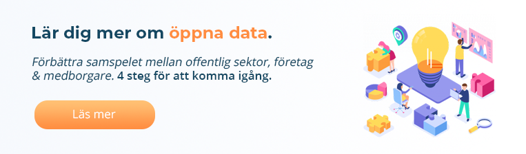 Lär dig mer om öppna data.