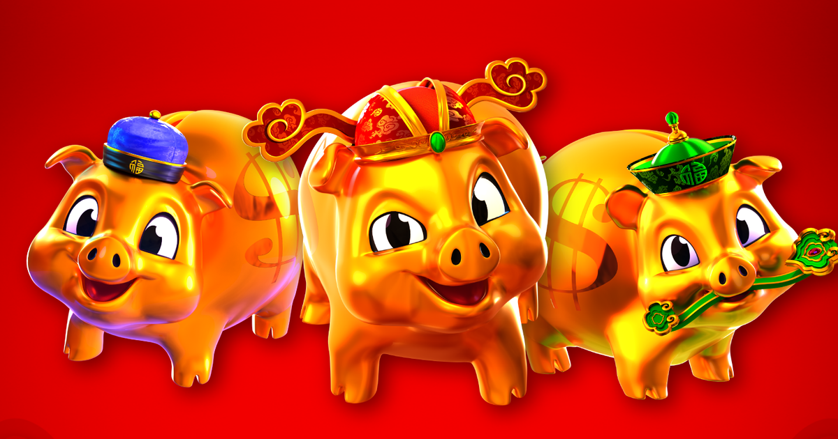 Rakin Bacon Triple Oink San Shen Zhu | AGS Slot | AGS Gaming