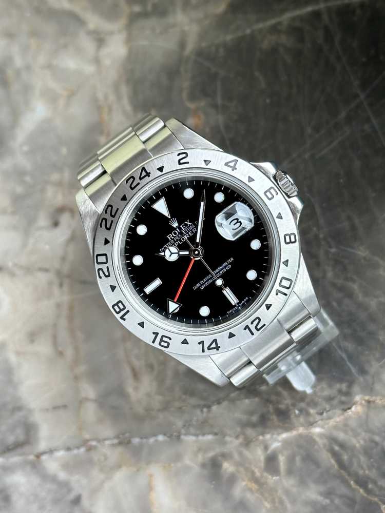 Image for Rolex Explorer II 16570T Black 2006 with original box and papers
