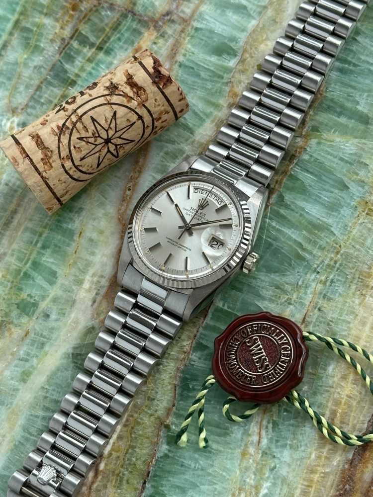 Image for Rolex Day-Date 1803-9 Silver 1975 