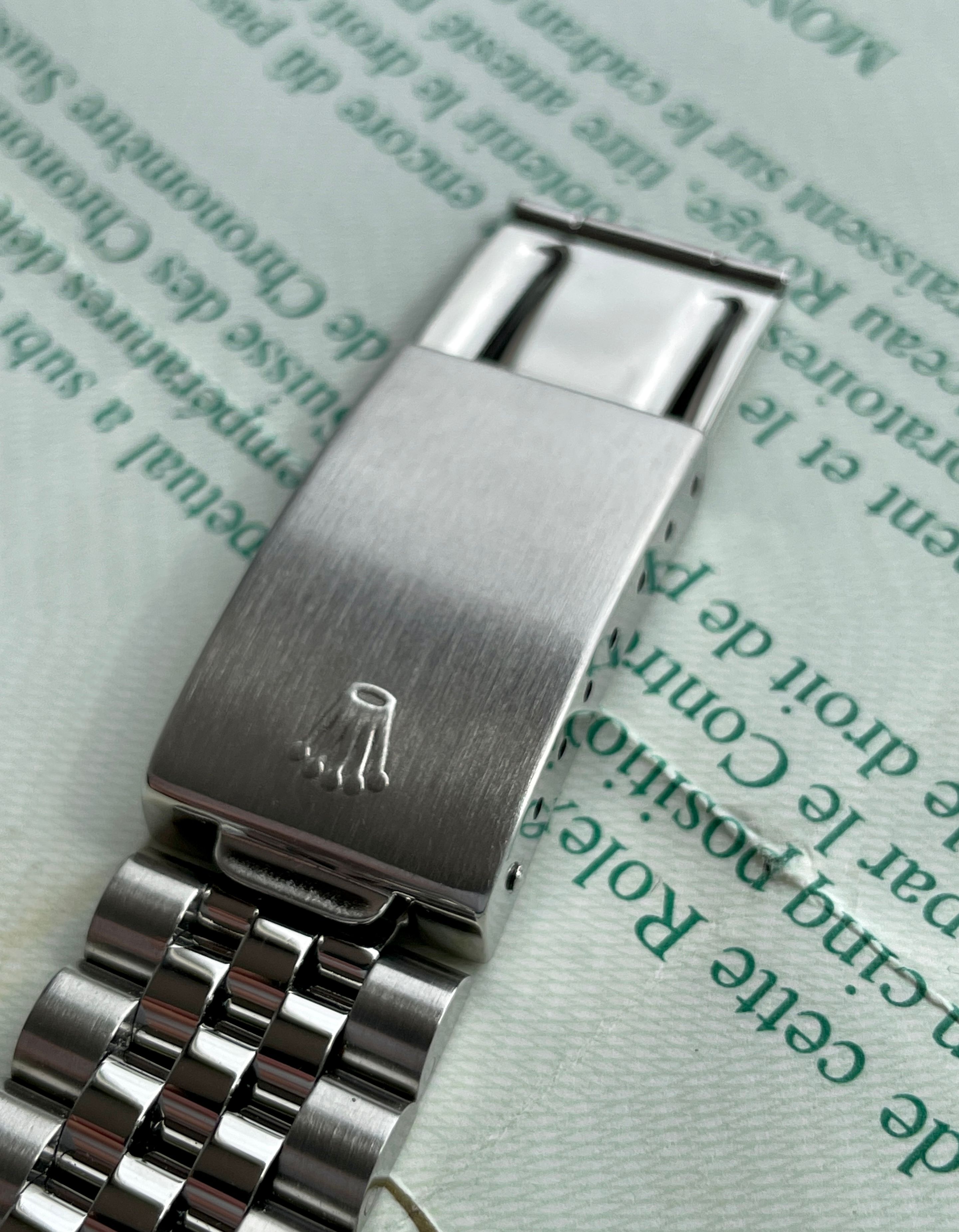 Rolex Datejust 16234 Silver 1995 with original box and papers