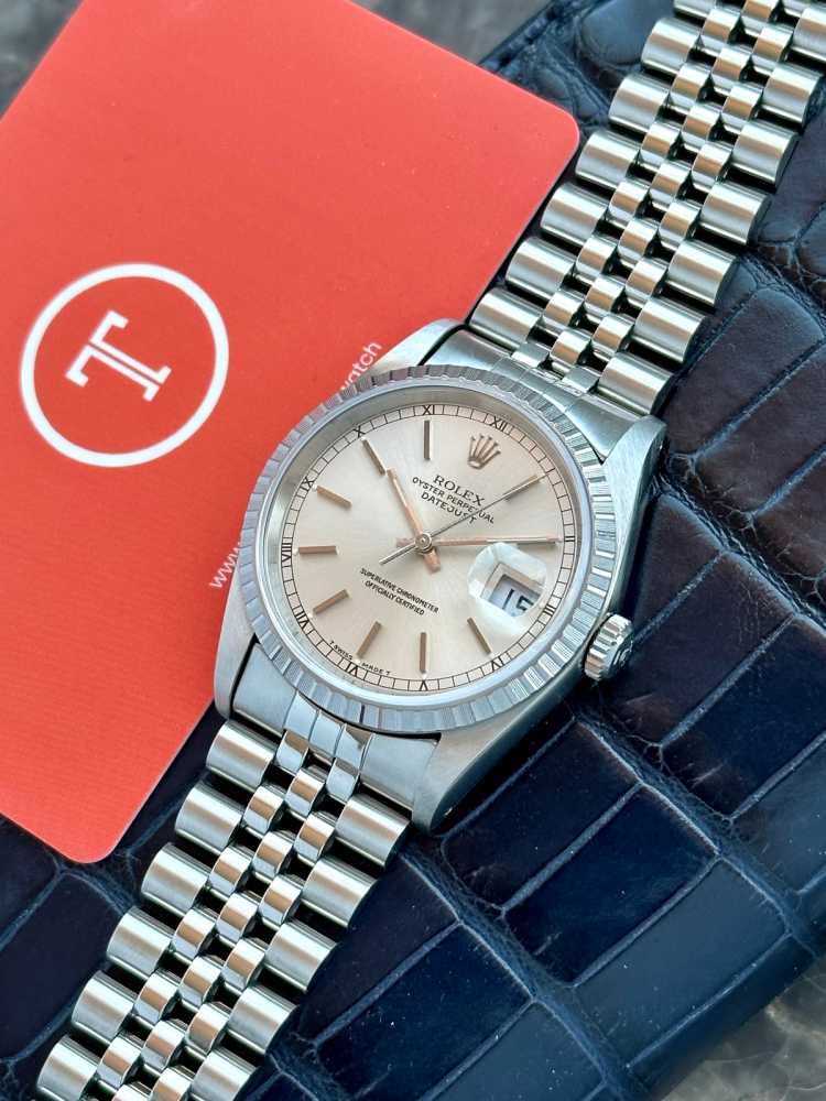 Detail image for Rolex Datejust 16220 Silver 1988 