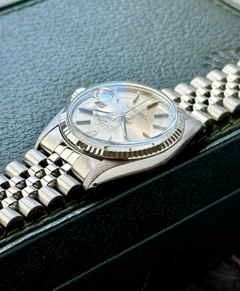 Image for Rolex Datejust 16014 Silver 1979 with original box and papers