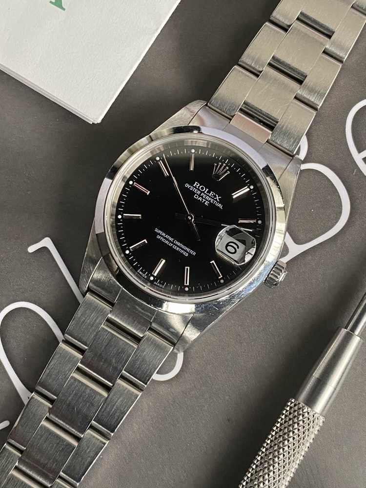 Rolex oyster perpetual date 2005 Clearance