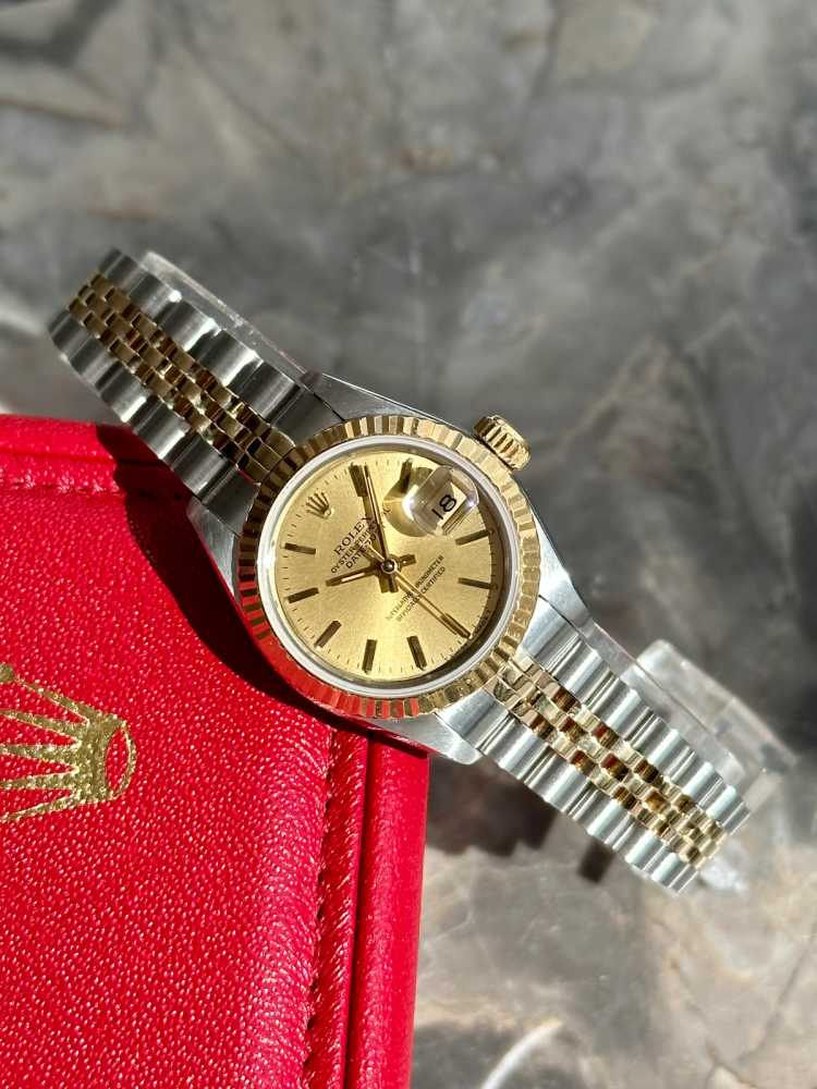 Image for Rolex Lady-Datejust 69173 Gold 1993 with original box and papers 2