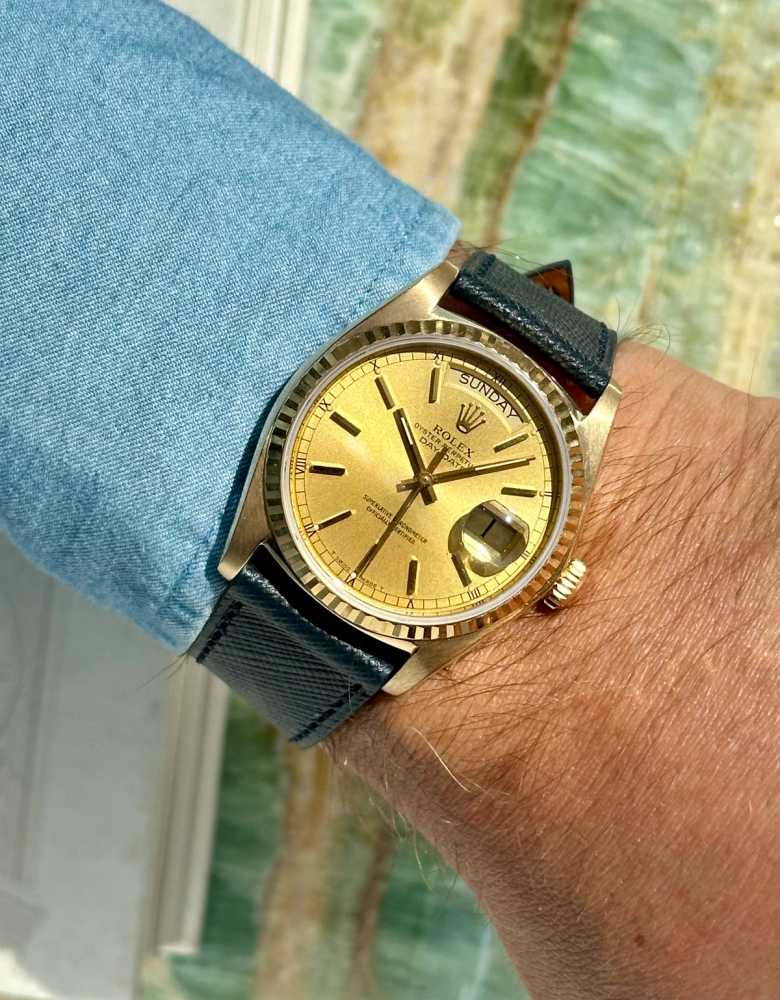 Wrist image for Rolex Day-Date 18038 Gold 1978 