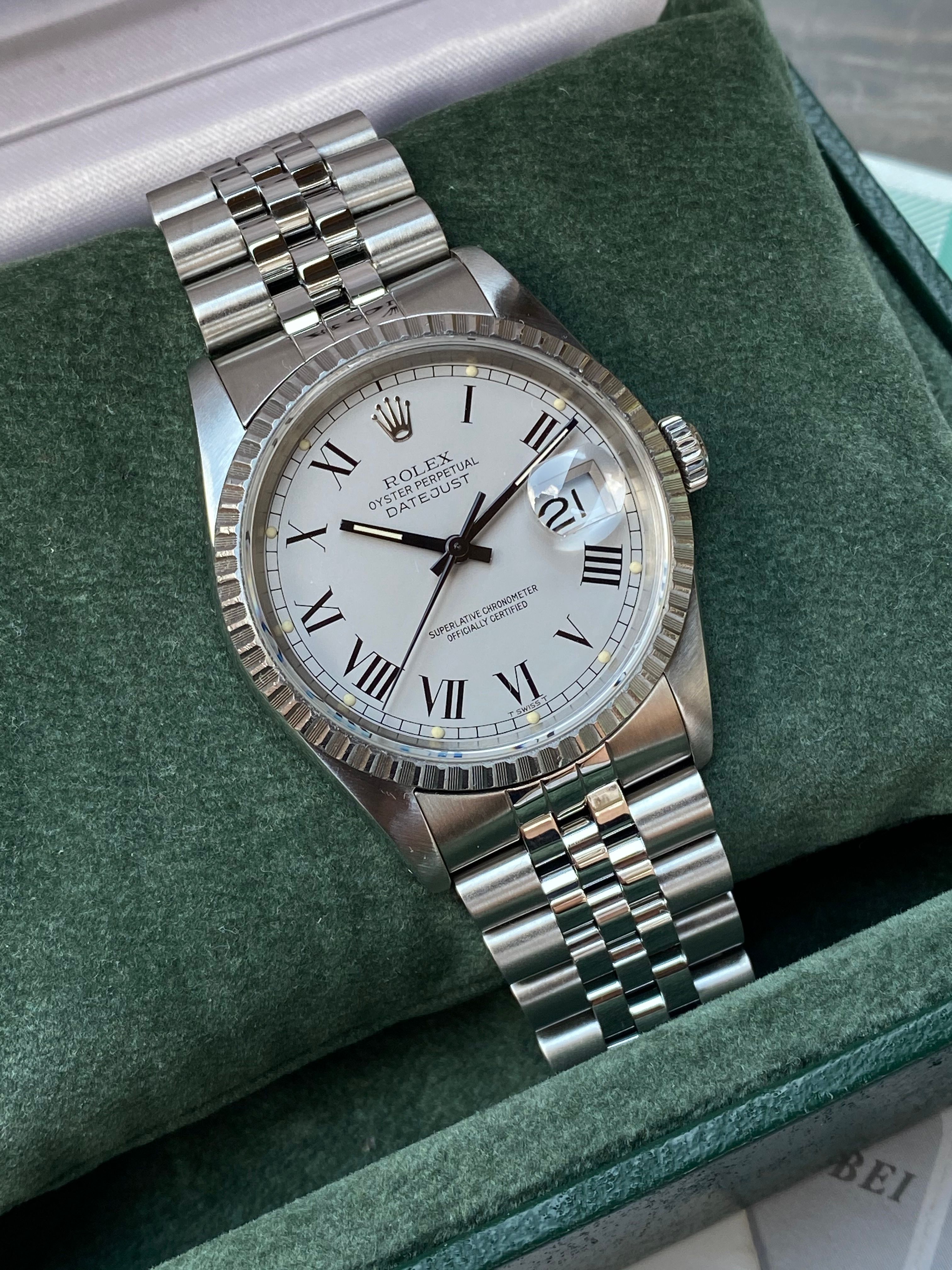 Rolex datejust sales dial types