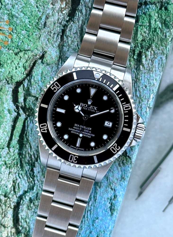 Featured image for Rolex Sea-Dweller 16600 Black 1999 with original box and papers