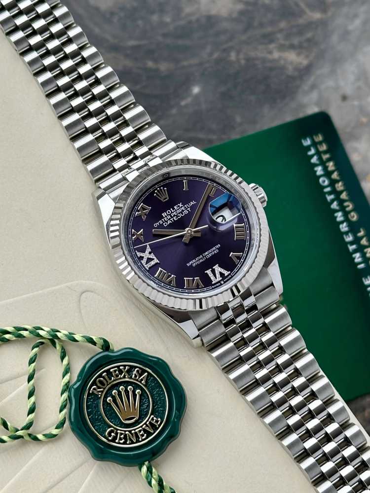 Detail image for Rolex Datejust "Diamond" 126234  2022 with original box and papers