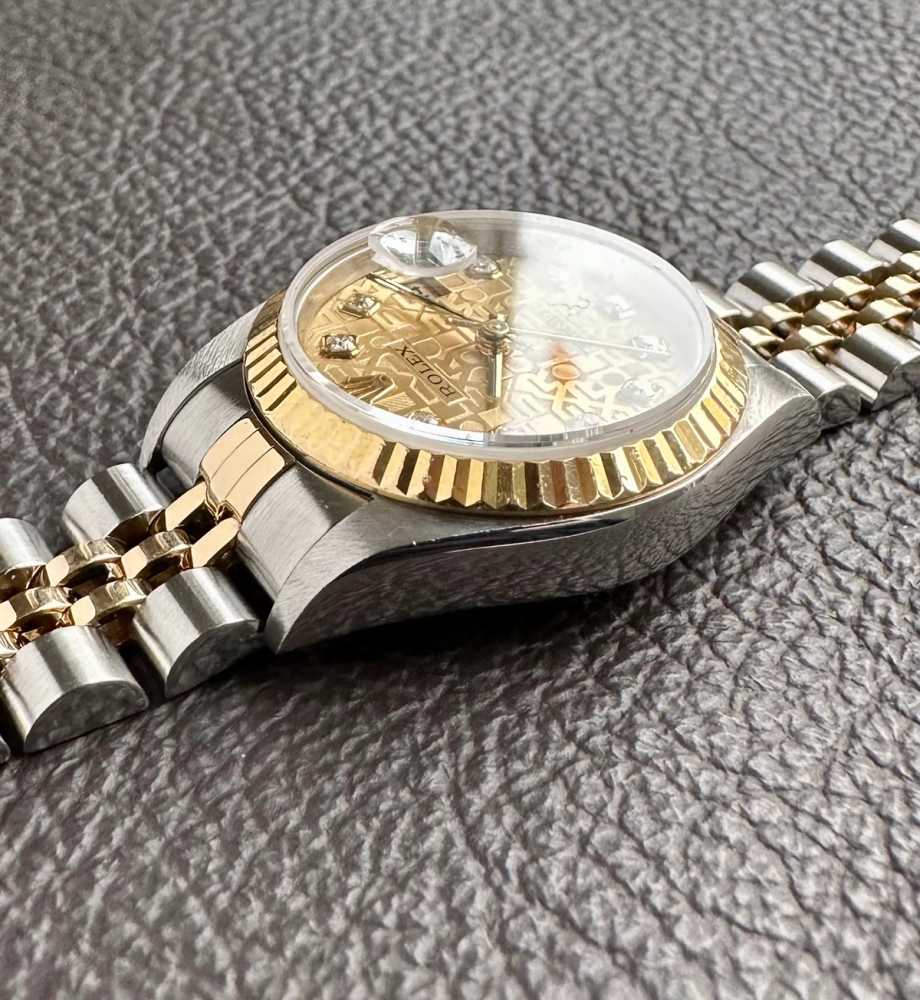 Detail image for Rolex Lady-Datejust "Diamond" 79173G Gold 2002 with original box and papers 2