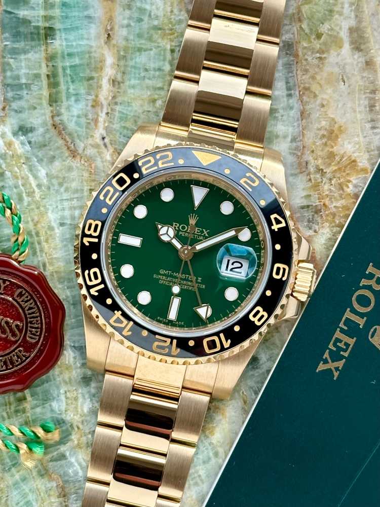 Featured image for Rolex GMT-Master 2 116718LN  2009 with original box and papers