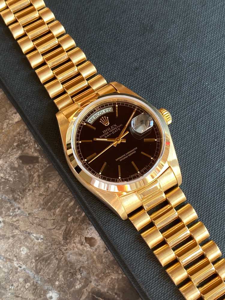 Image for Rolex Day-Date 18028 Black 1978 