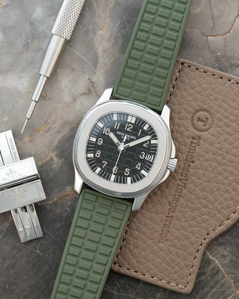 Featured image for Patek Philippe Aquanaut 5066 Black 2006 with original box and papers