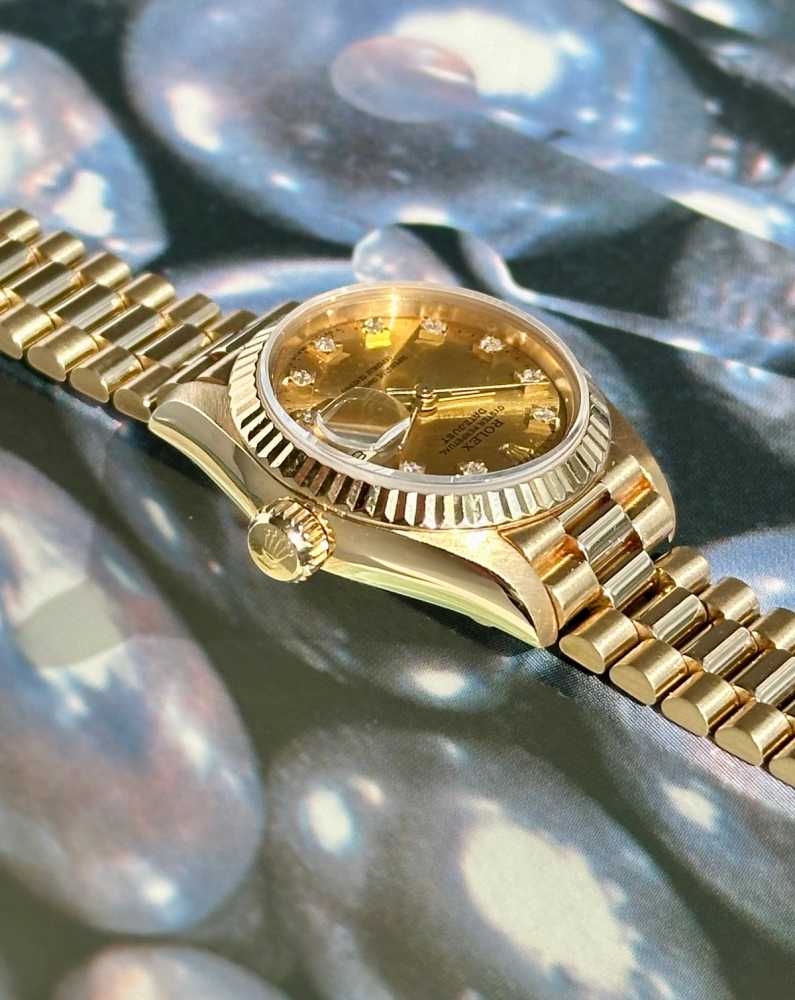 Image for Rolex Lady-Datejust "Diamond" 69178G Gold 1991 