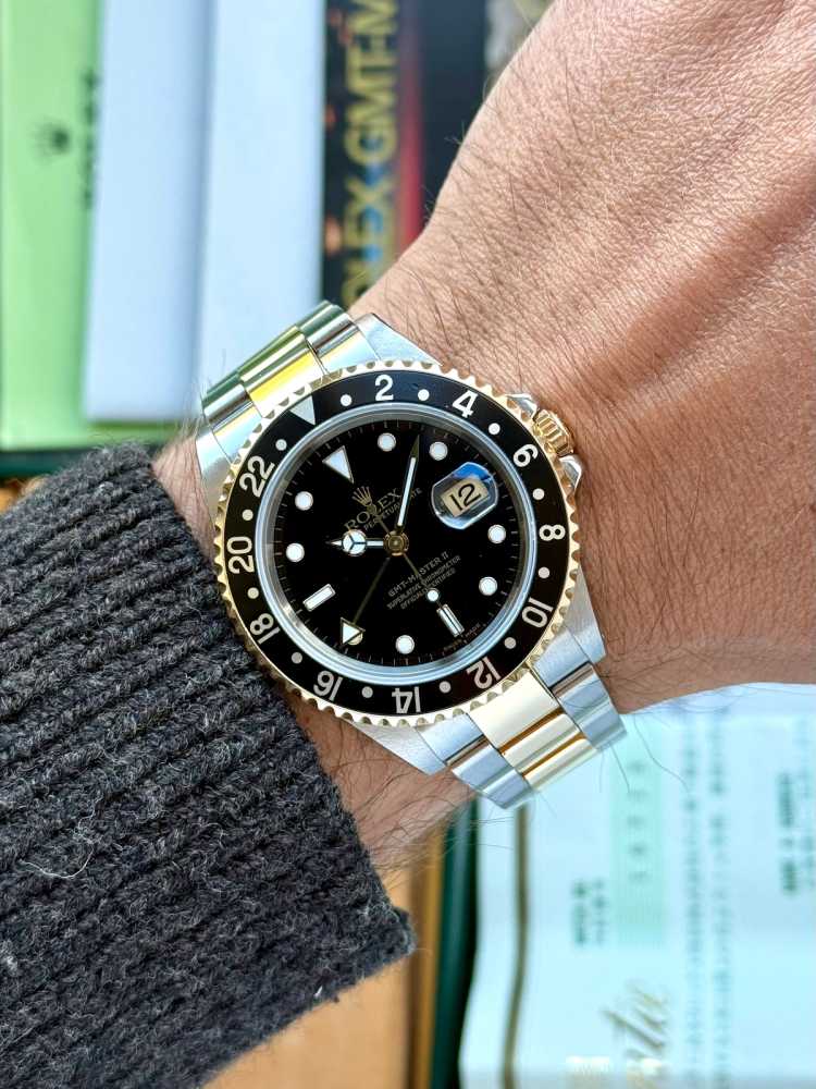 Image for Rolex GMT-Master 2 16713 Black 1999 