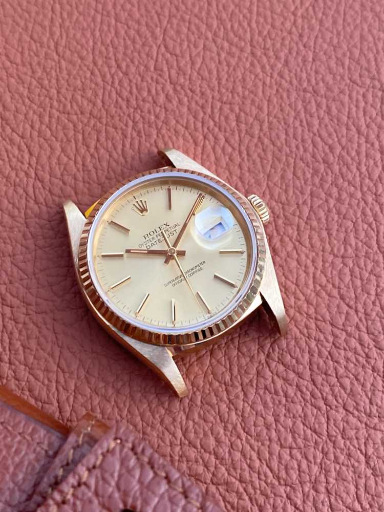 Image for Rolex Datejust 16018 Gold 1983 