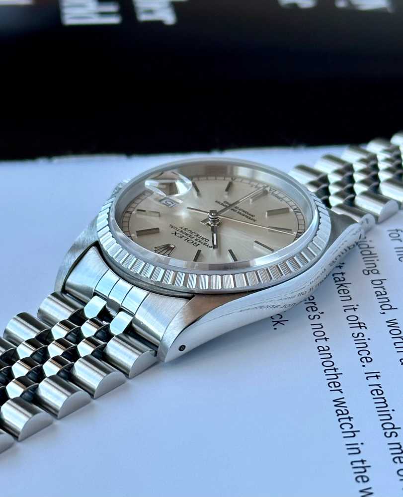 Image for Rolex Datejust 16220 Silver 1988 