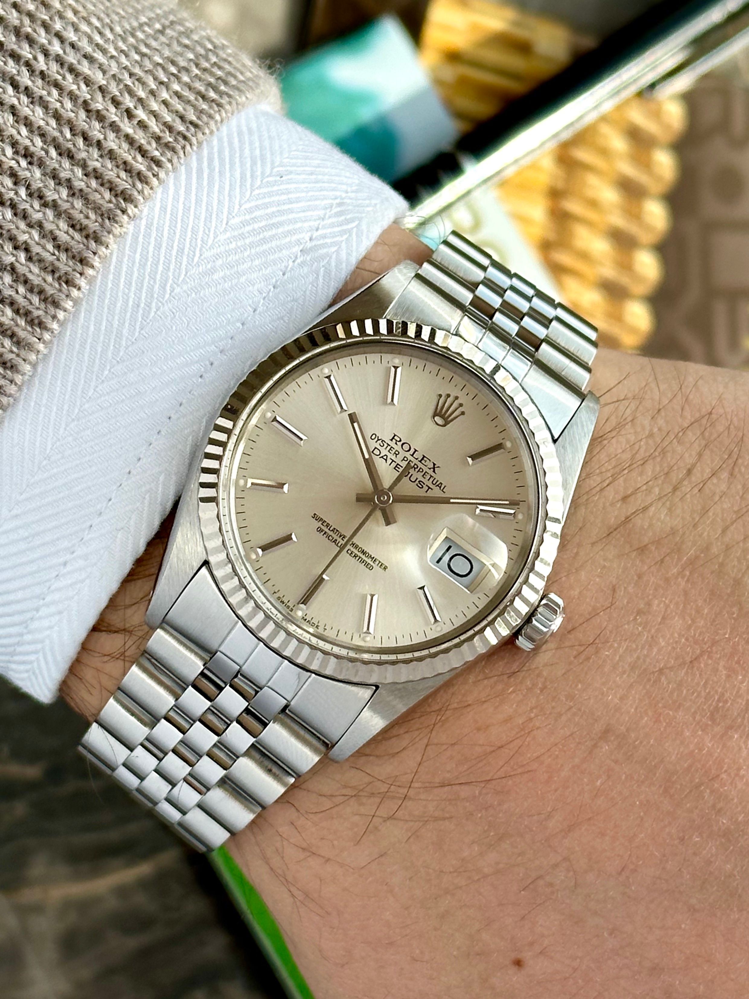 Rolex Datejust 16014 Silver 1987